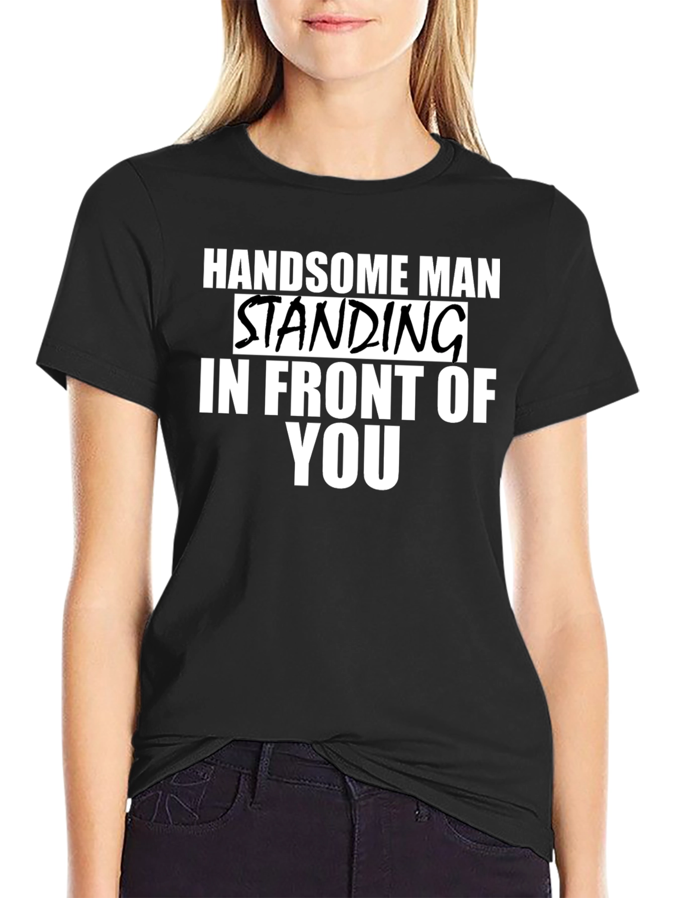 Handsome Man Graphic T-Shirt - Bold Statement Tee