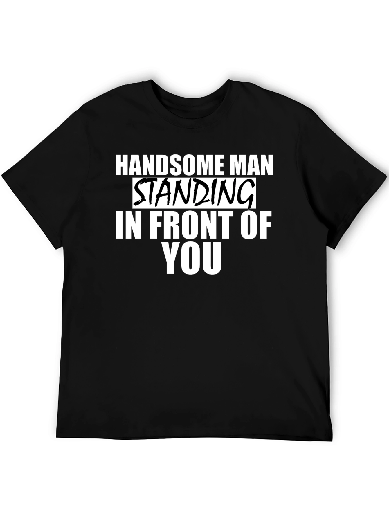 Handsome Man Graphic T-Shirt - Bold Statement Tee