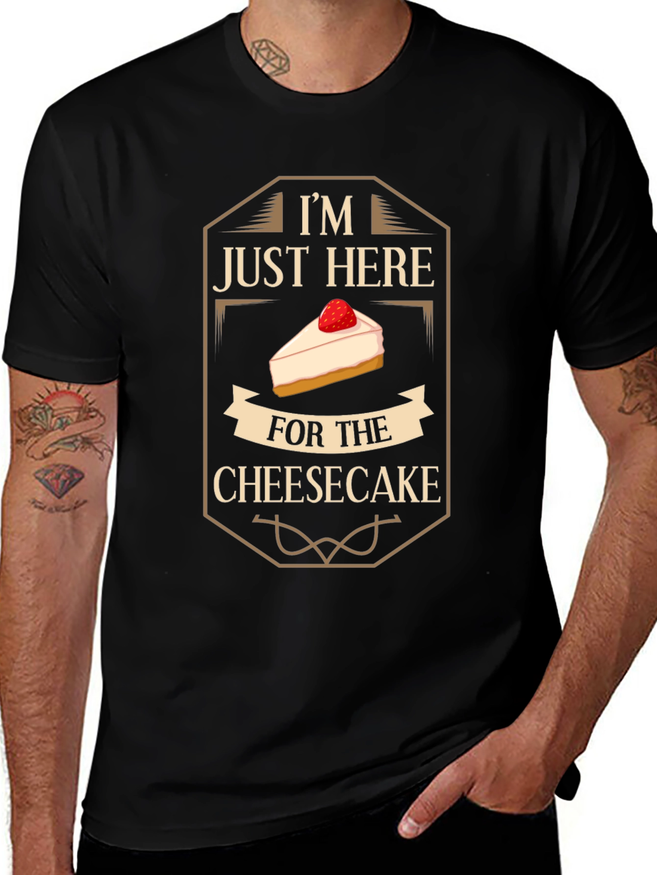 Cheesecake Lover T-Shirt - Funny Dessert Tee