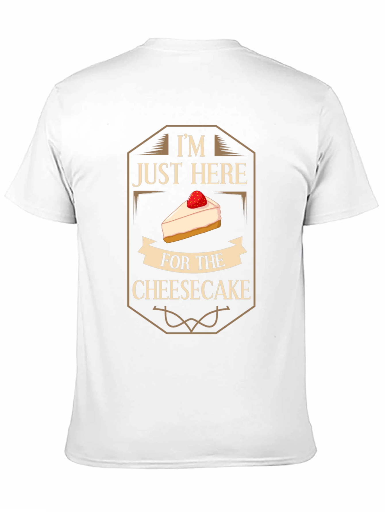 Cheesecake Lover T-Shirt - Funny Dessert Tee