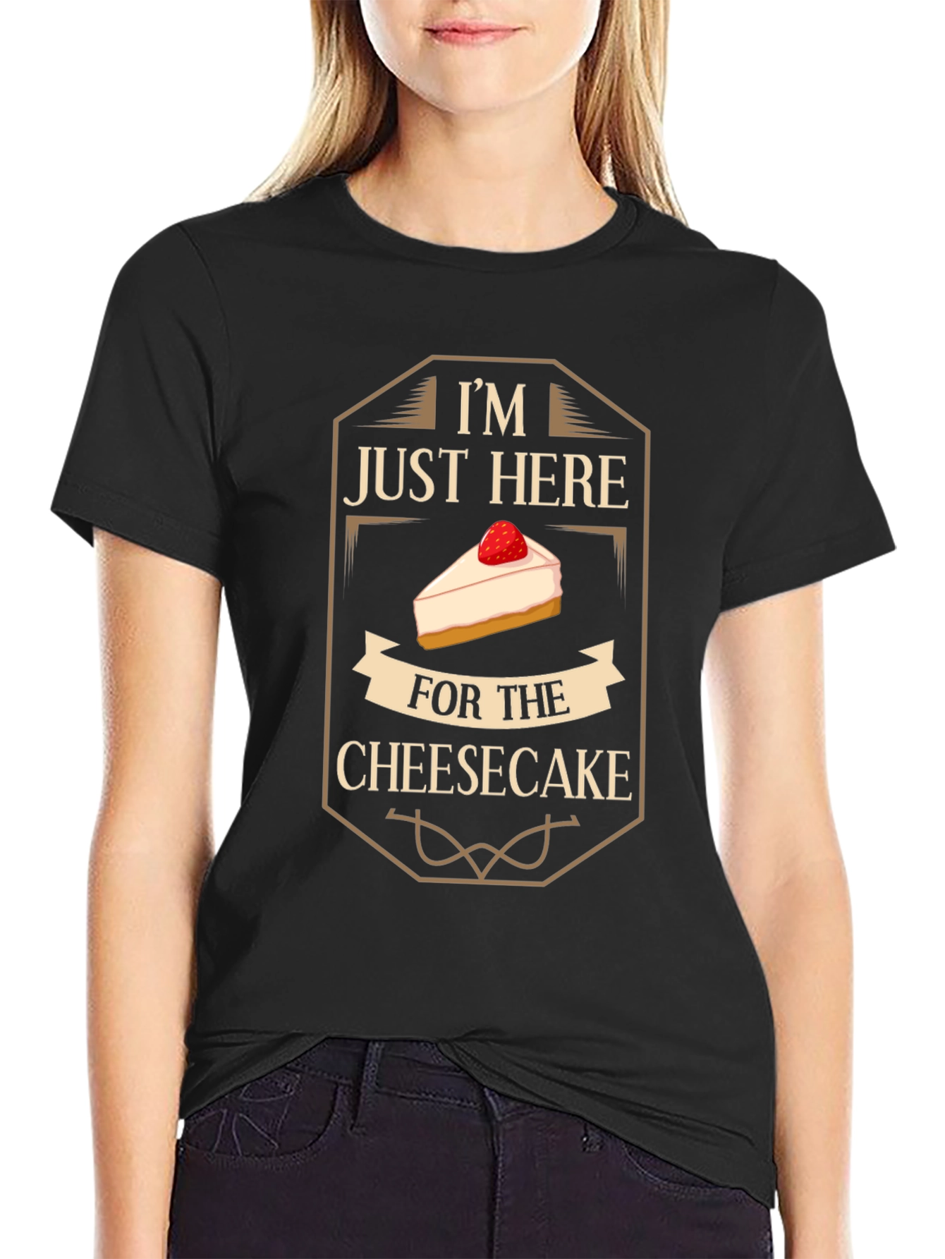 Cheesecake Lover T-Shirt - Funny Dessert Tee
