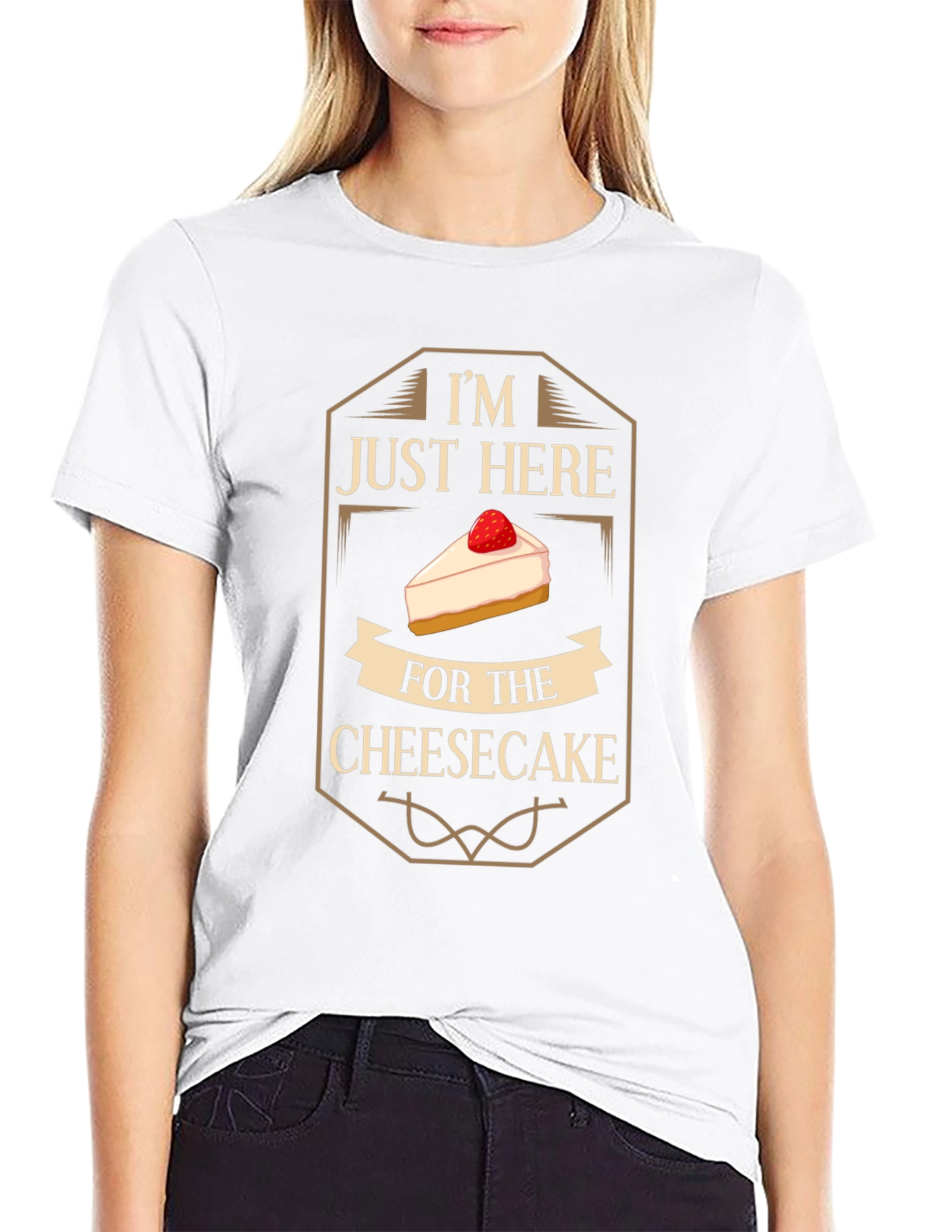 Cheesecake Lover T-Shirt - Funny Dessert Tee