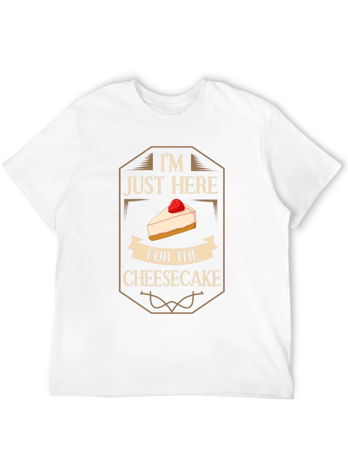 Cheesecake Lover T-Shirt - Funny Dessert Tee