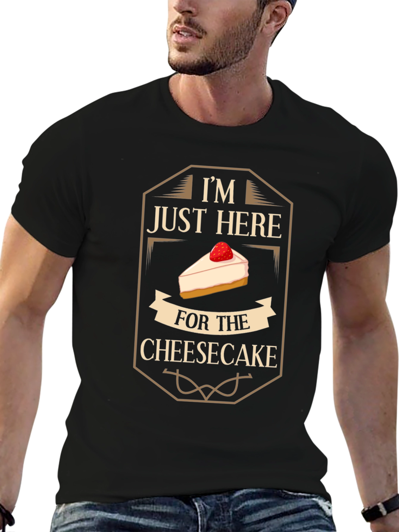 Cheesecake Lover T-Shirt - Funny Dessert Tee