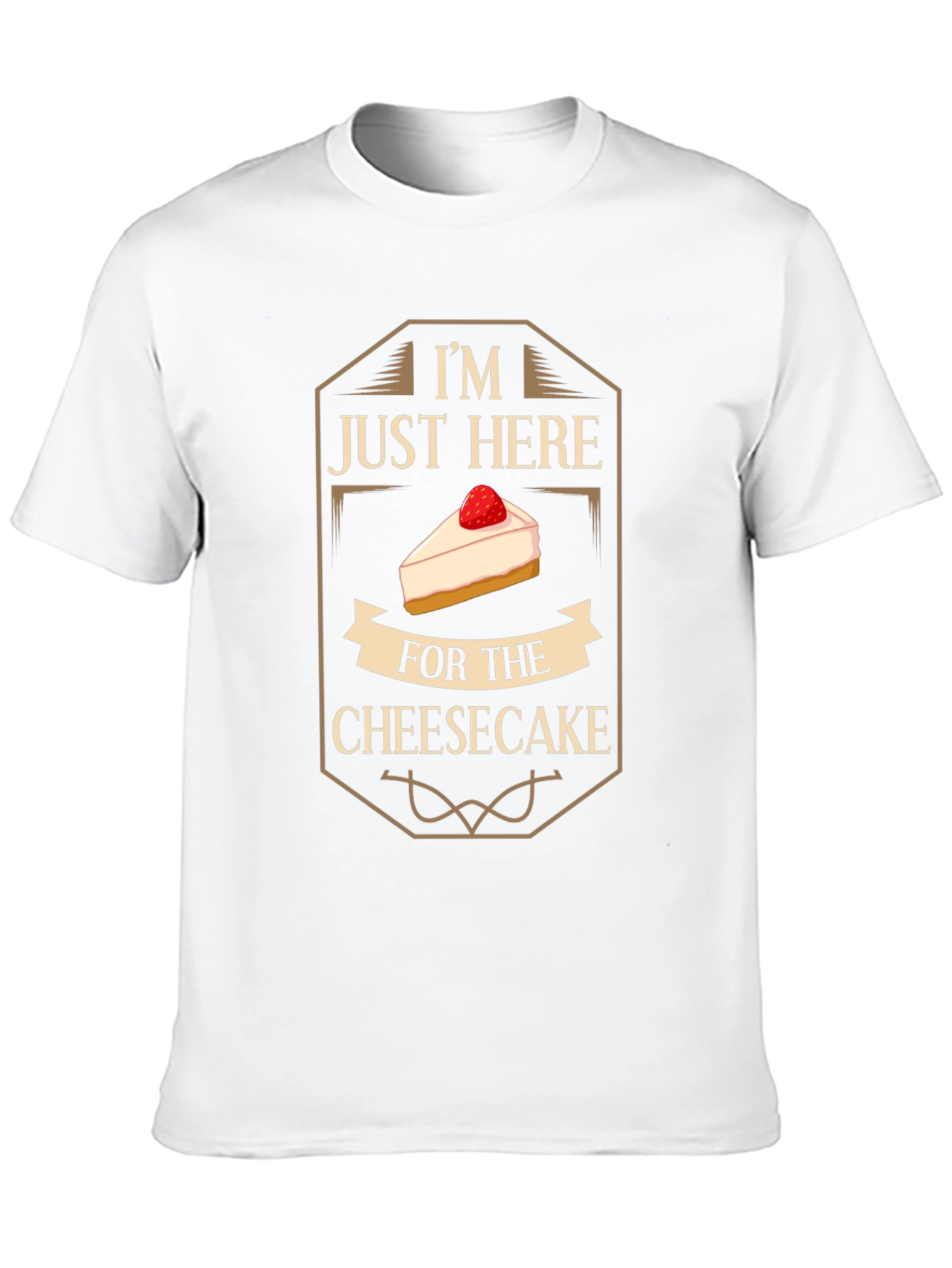 Cheesecake Lover T-Shirt - Funny Dessert Tee