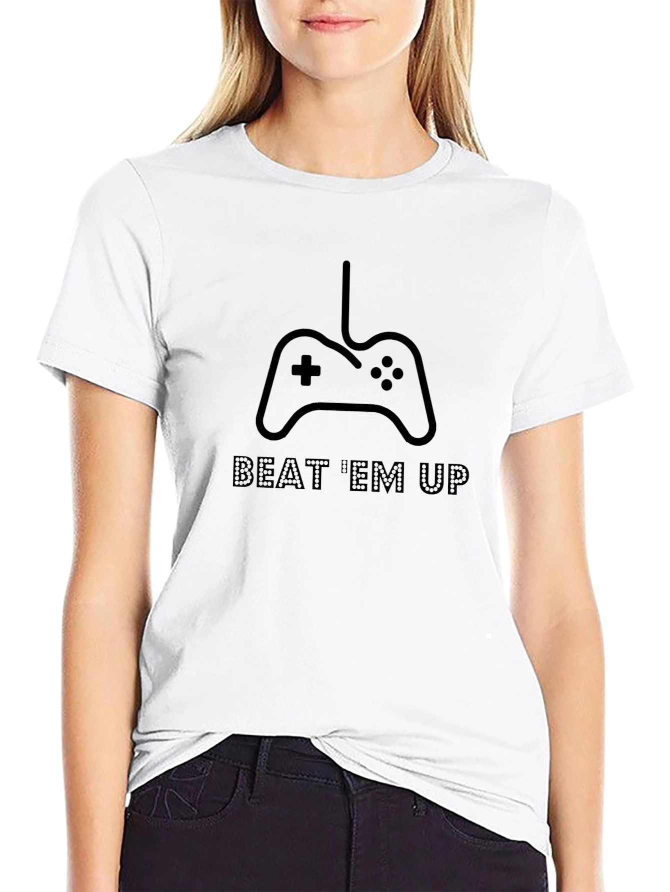 Gamer Beat Em Up Graphic T-Shirt