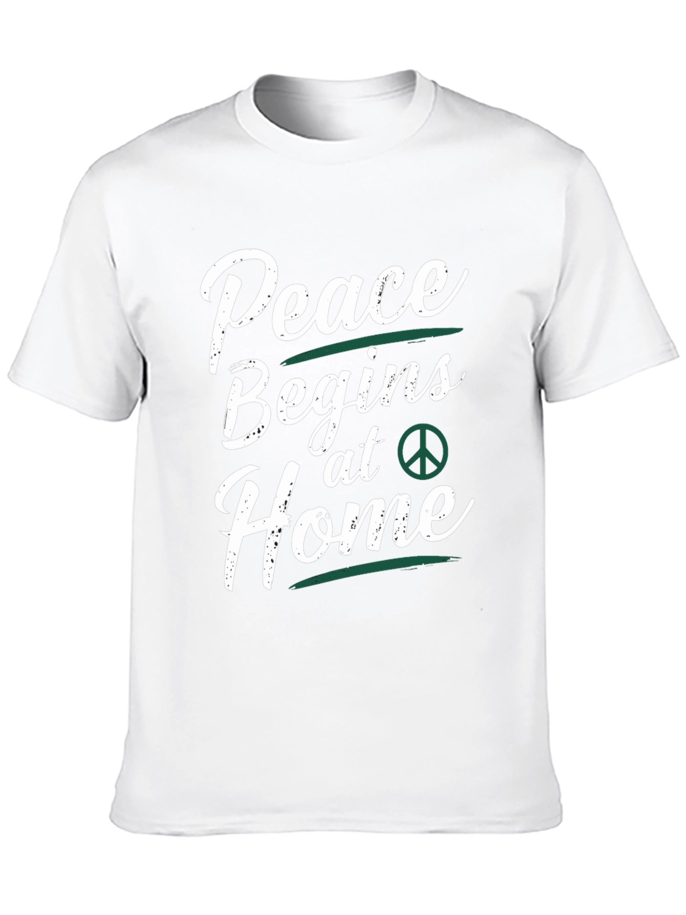 Peace Begins at Home Graphic Tee