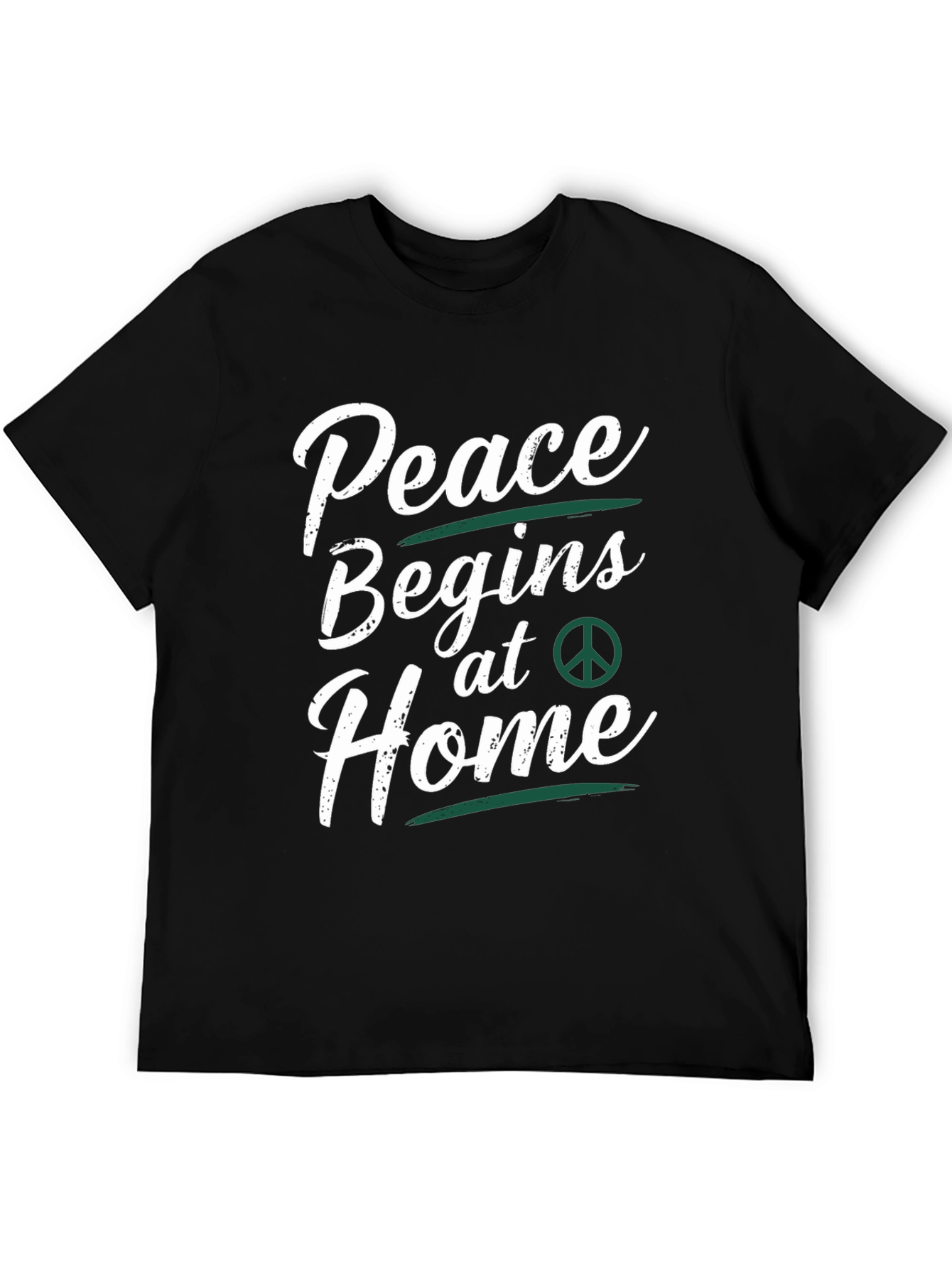 Peace Begins at Home Graphic Tee