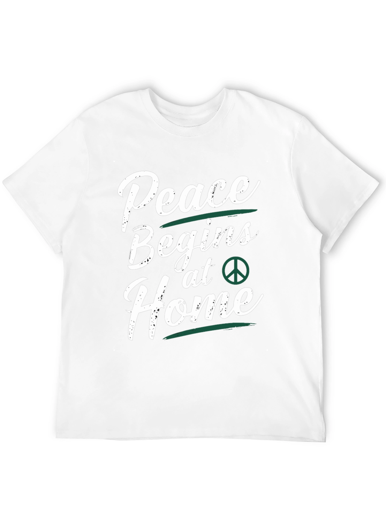 Peace Begins at Home Graphic Tee