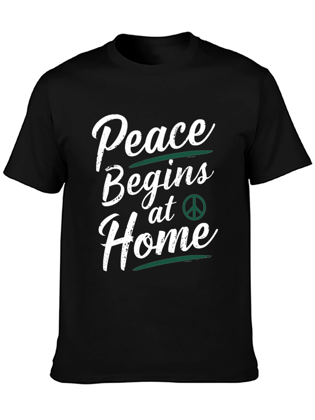Peace Begins at Home Graphic Tee