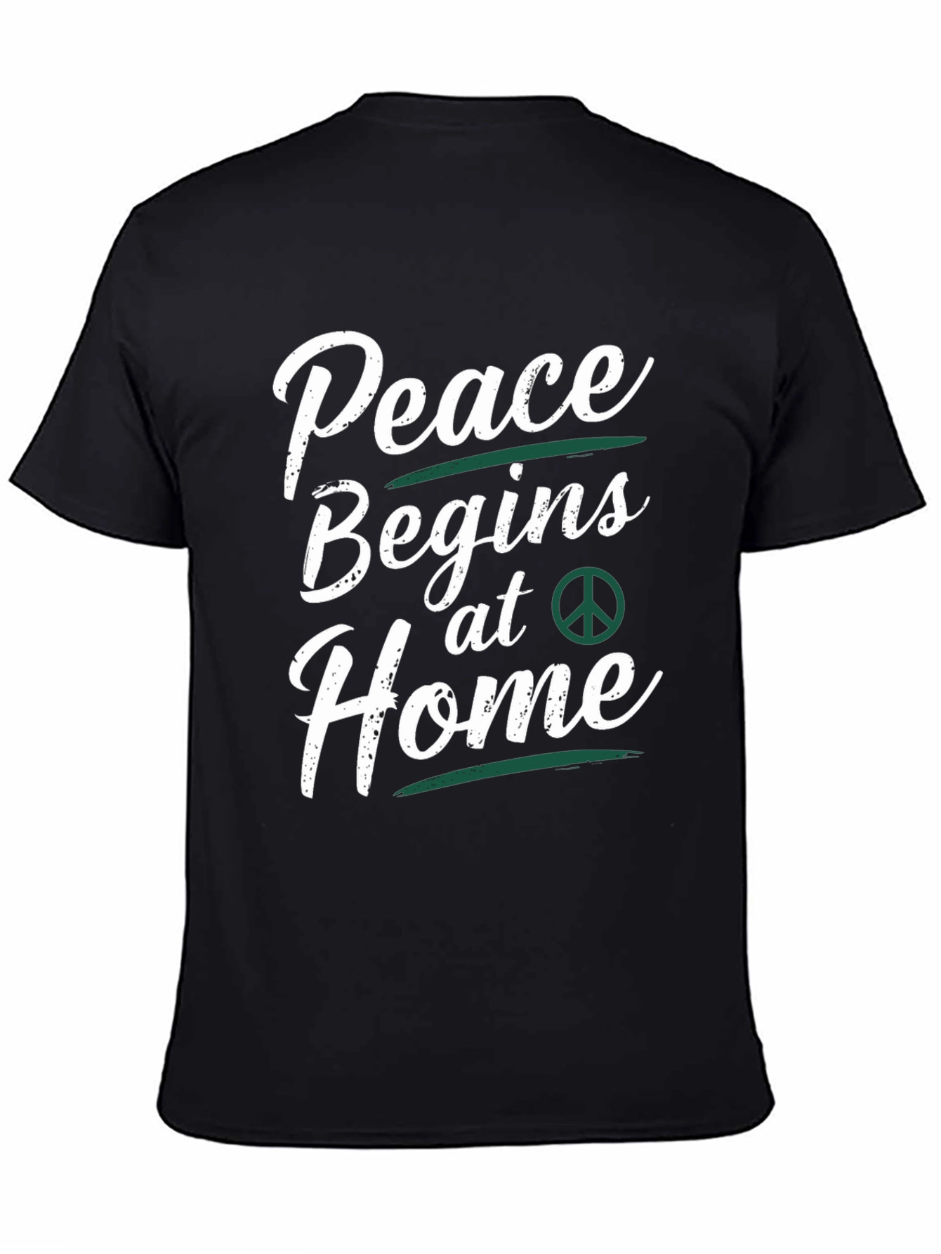 Peace Begins at Home Graphic Tee
