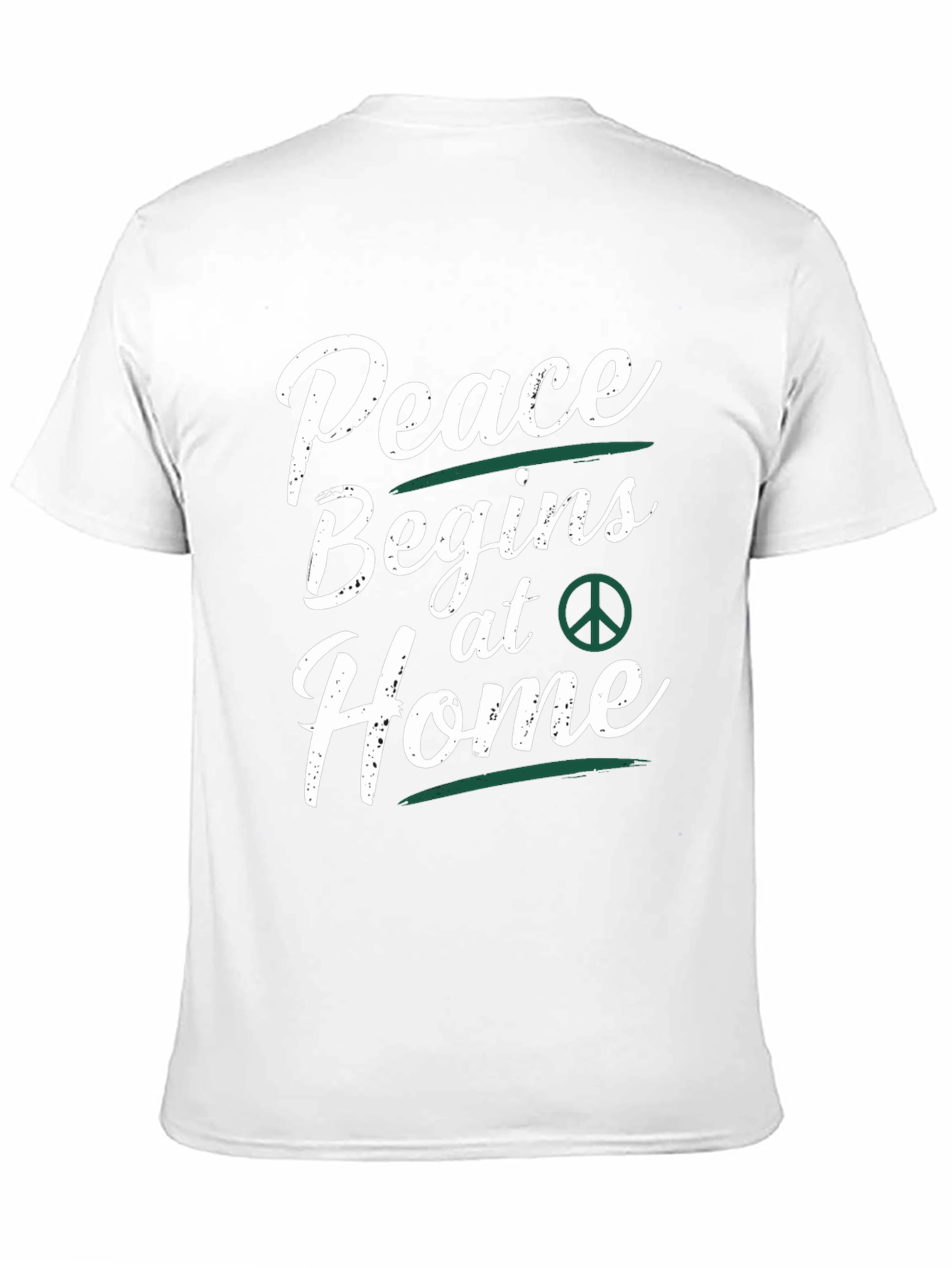 Peace Begins at Home Graphic Tee