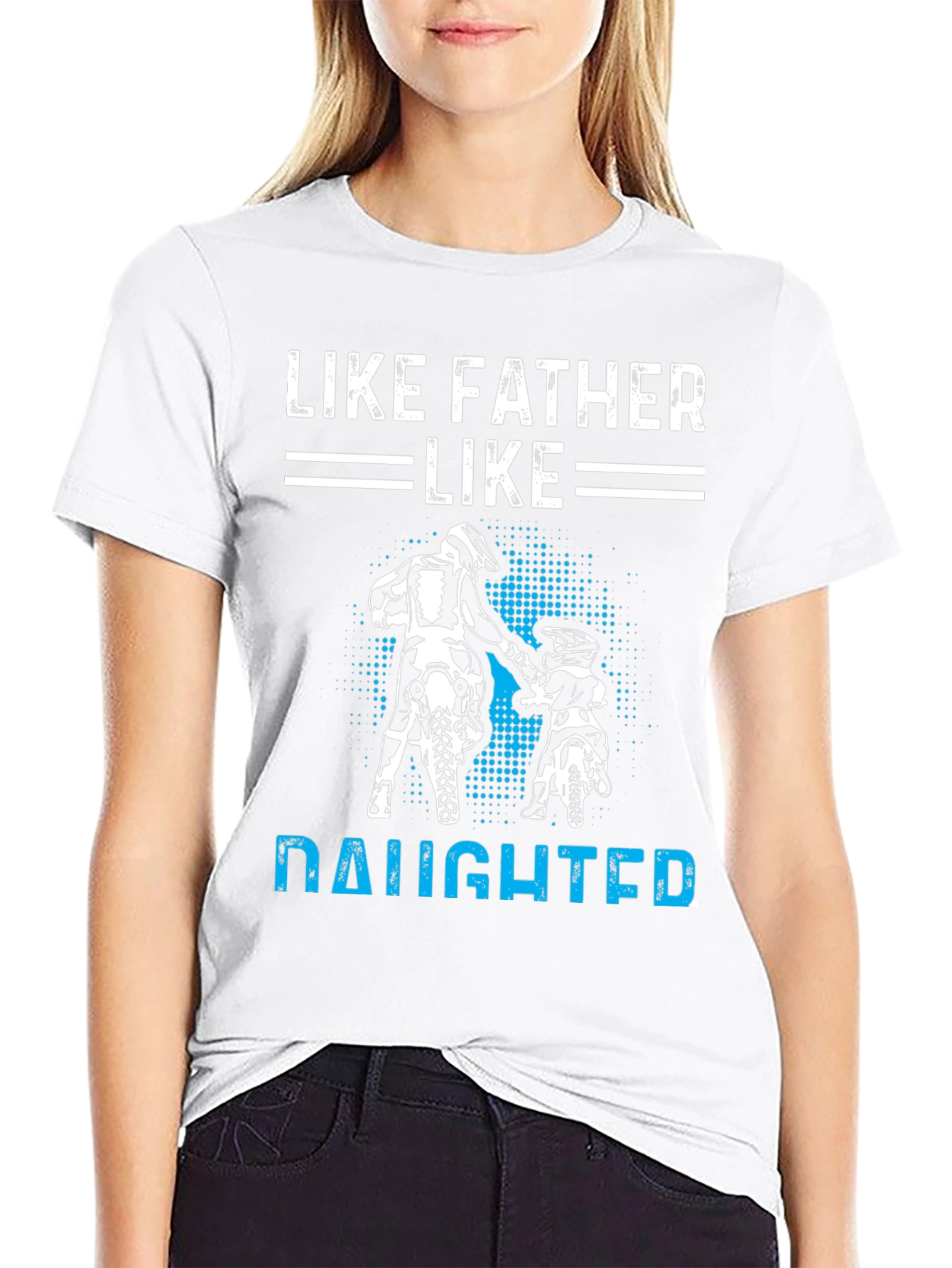 Like Father Like Daughter Motorcross T-Shirt