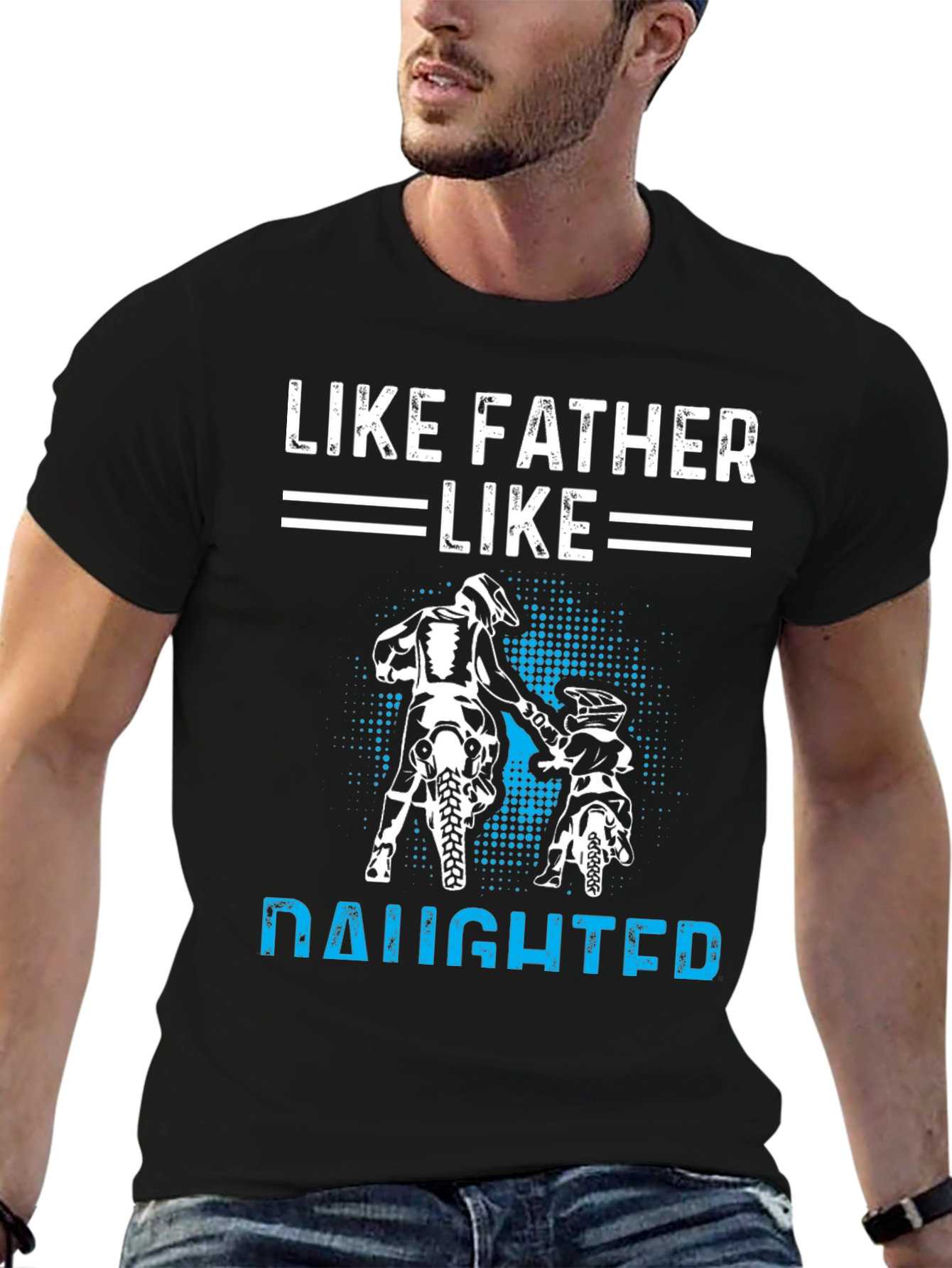 Like Father Like Daughter Motorcross T-Shirt
