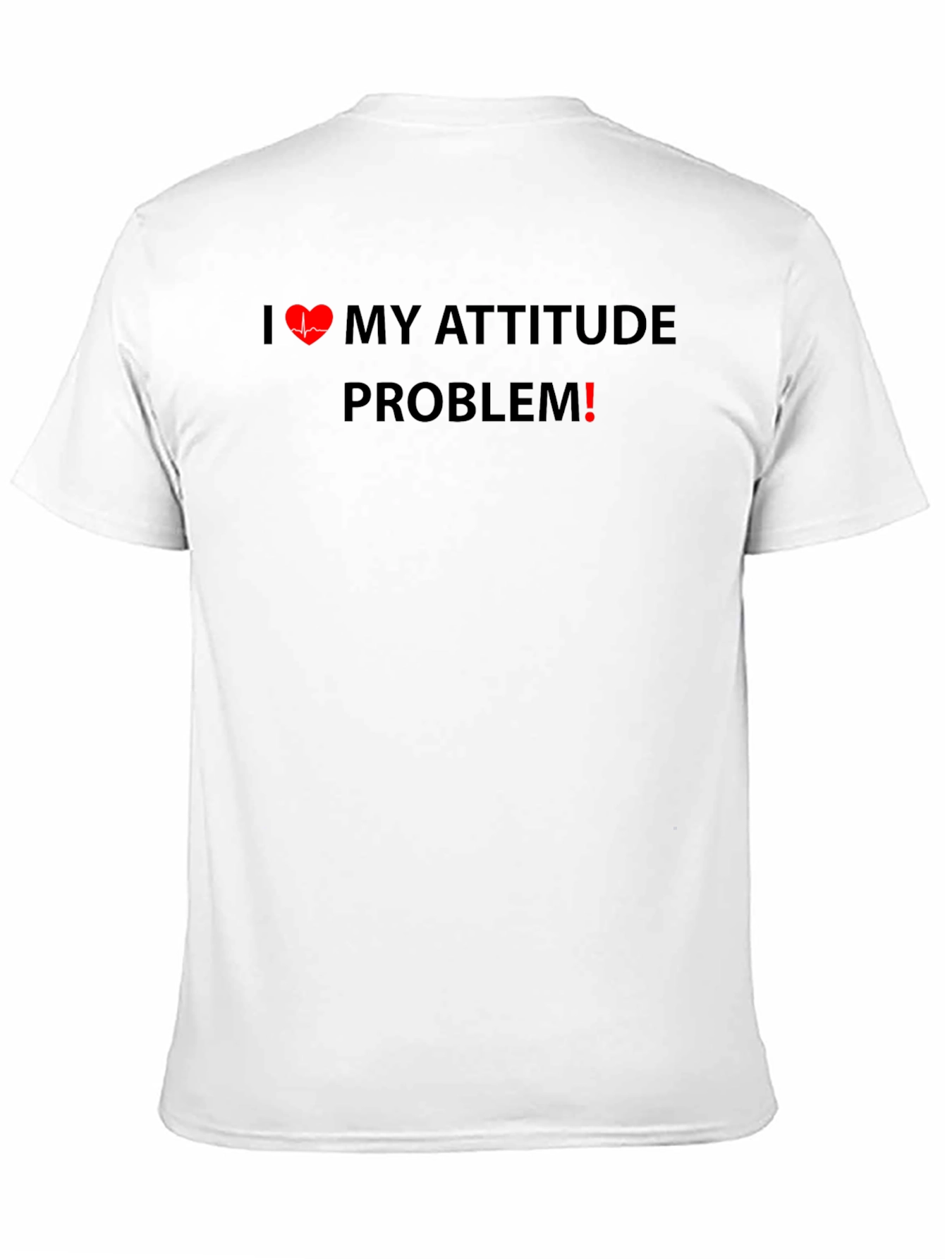 I Heart My Attitude Problem Graphic Tee