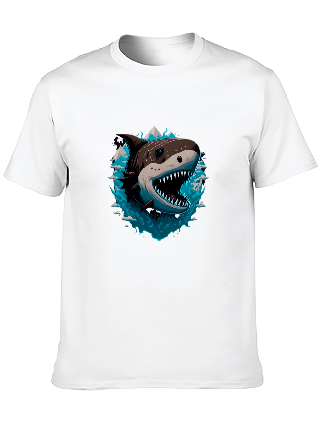 Shark T-Shirt - Fierce Graphic Tee
