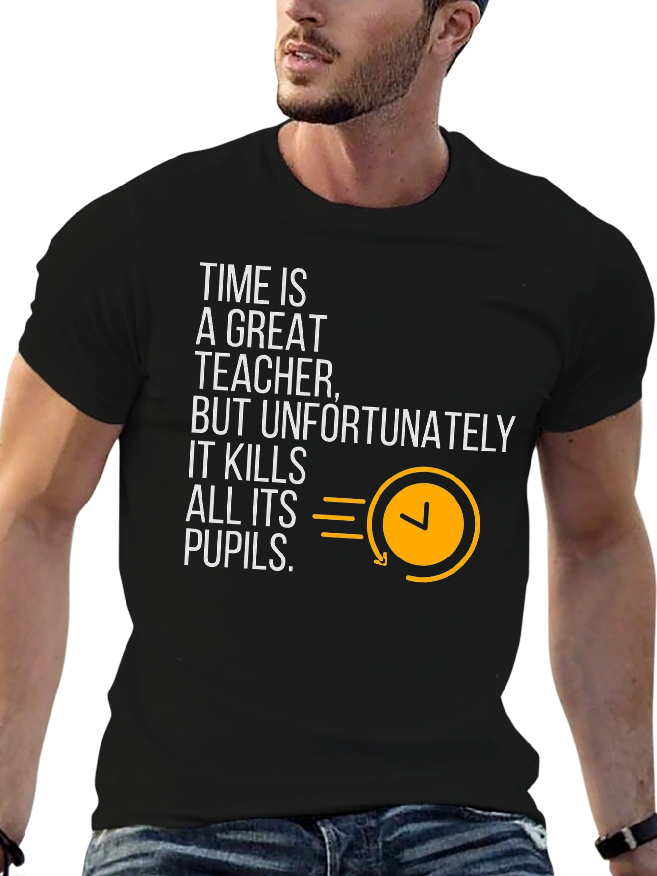 Time is a Great Teacher Graphic Tee