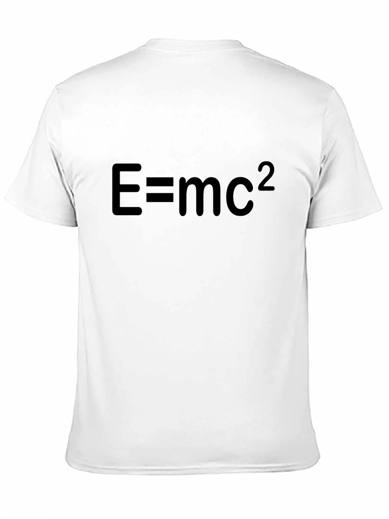 E=mc2 Graphic Tee - Black Unisex T-Shirt