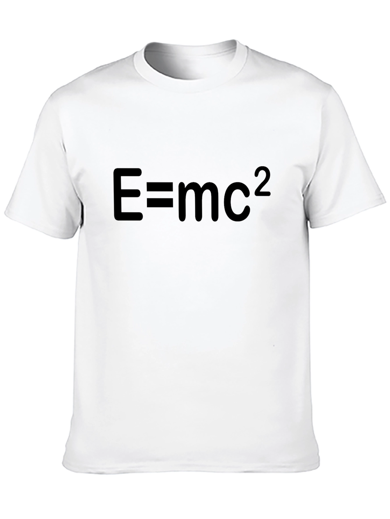 E=mc2 Graphic Tee - Black Unisex T-Shirt