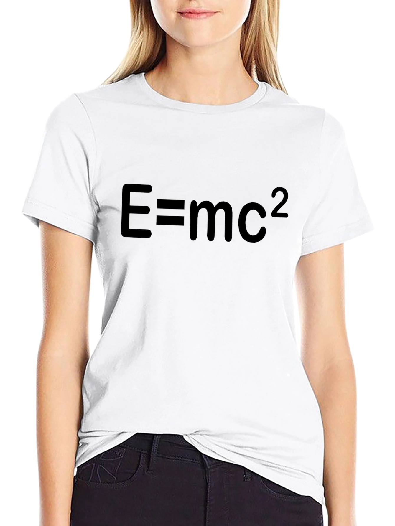 E=mc2 Graphic Tee - Black Unisex T-Shirt
