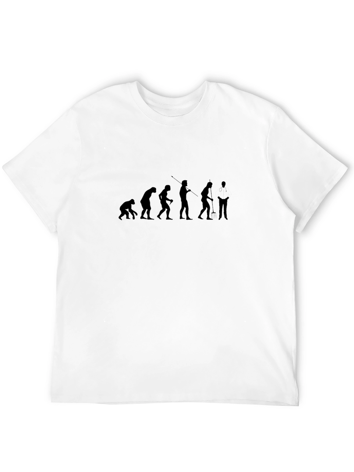 Evolution of Man Gardener Black T-Shirt