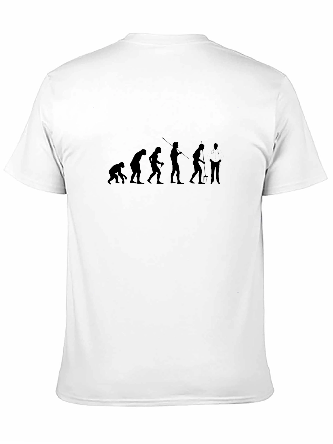 Evolution of Man Gardener Black T-Shirt