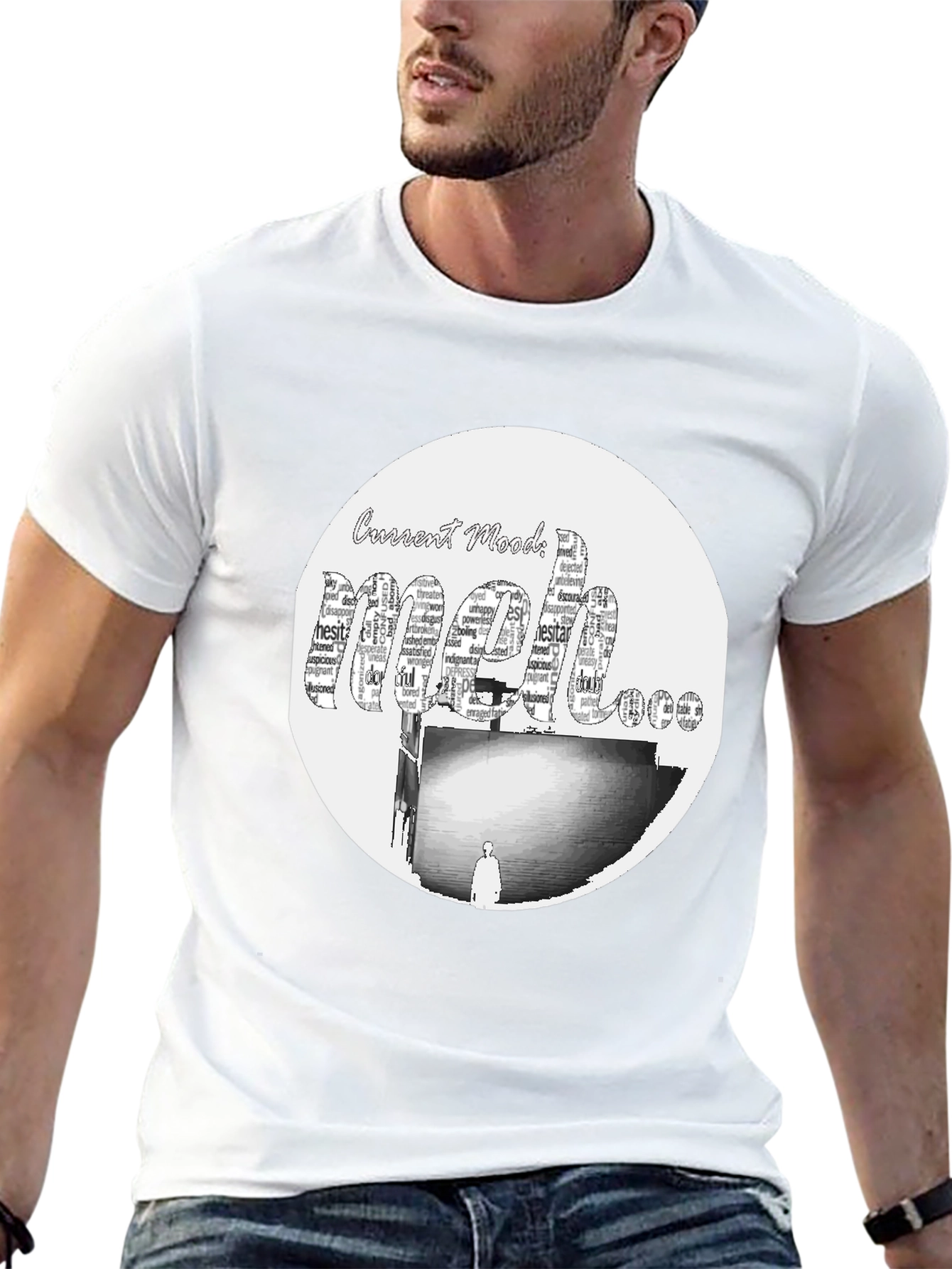 Meh Mood T-Shirt - Express Yourself!