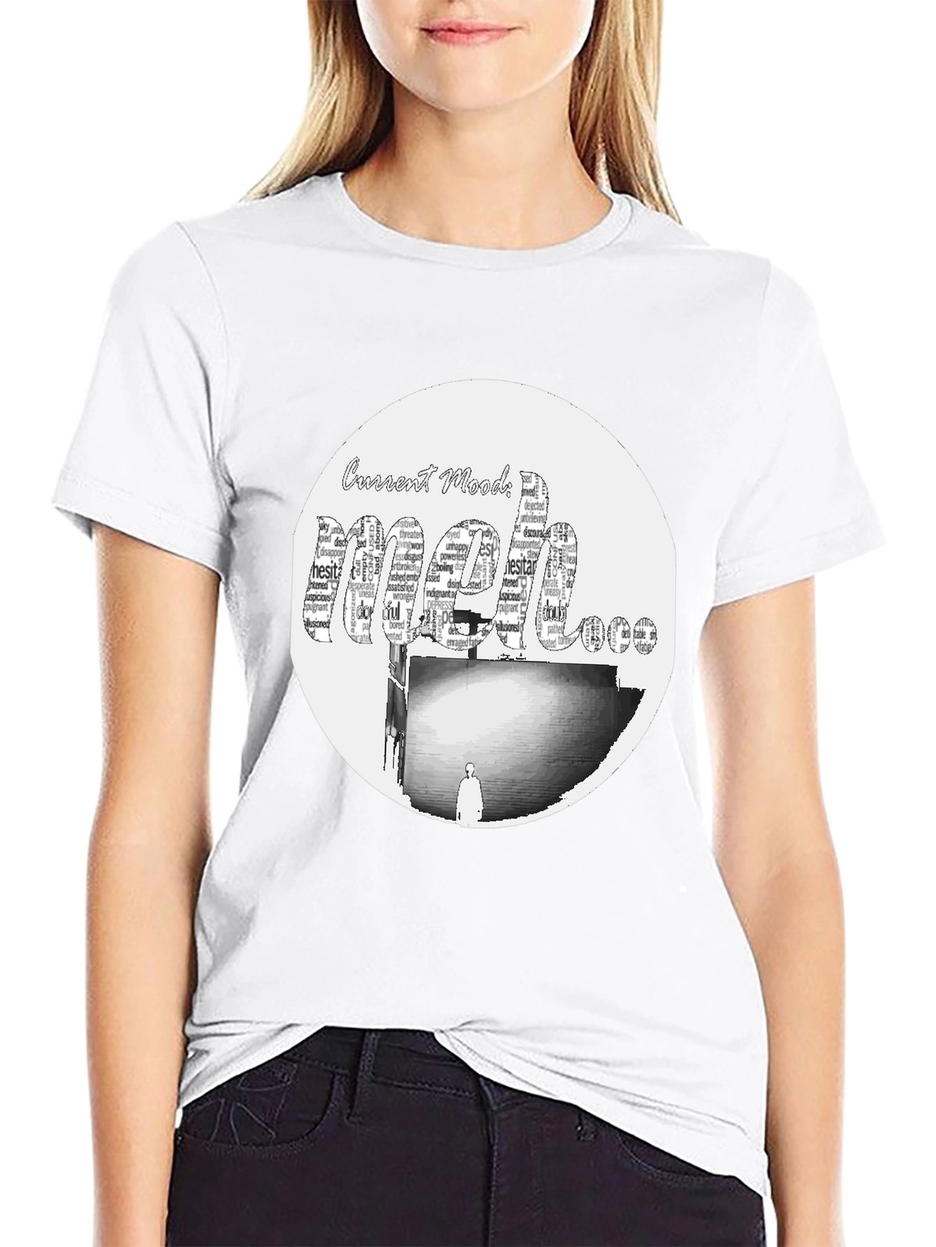 Meh Mood T-Shirt - Express Yourself!