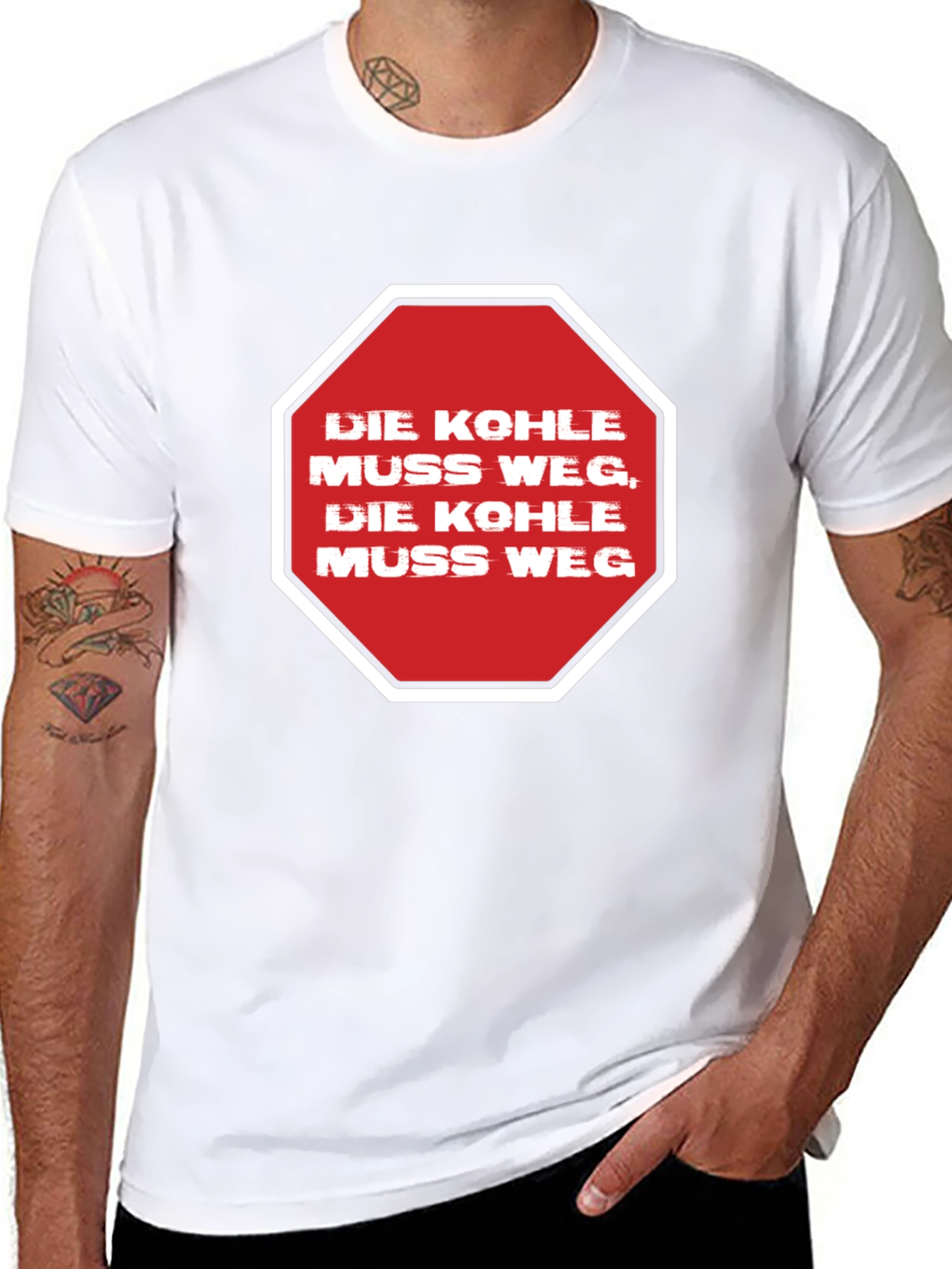 Die Kohle Muss Weg T-Shirt - Statement Tee