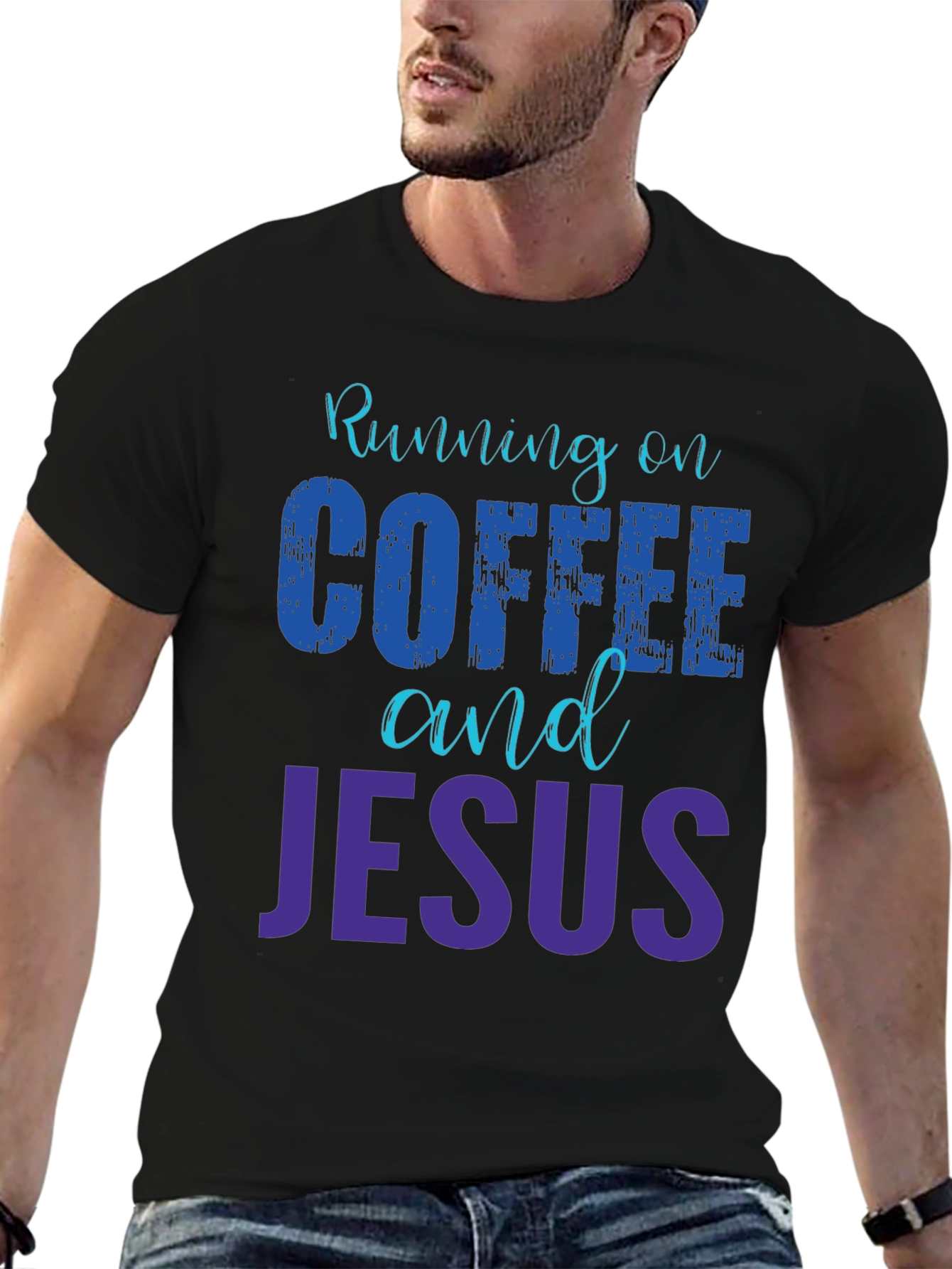 Coffee and Jesus Graphic Tee