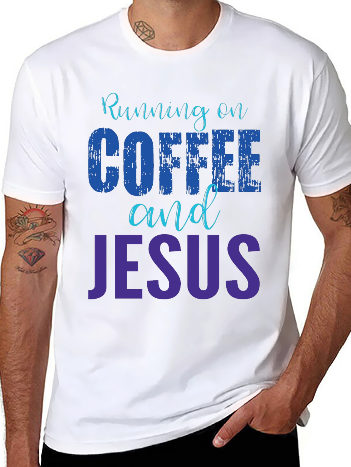 Coffee and Jesus Graphic Tee