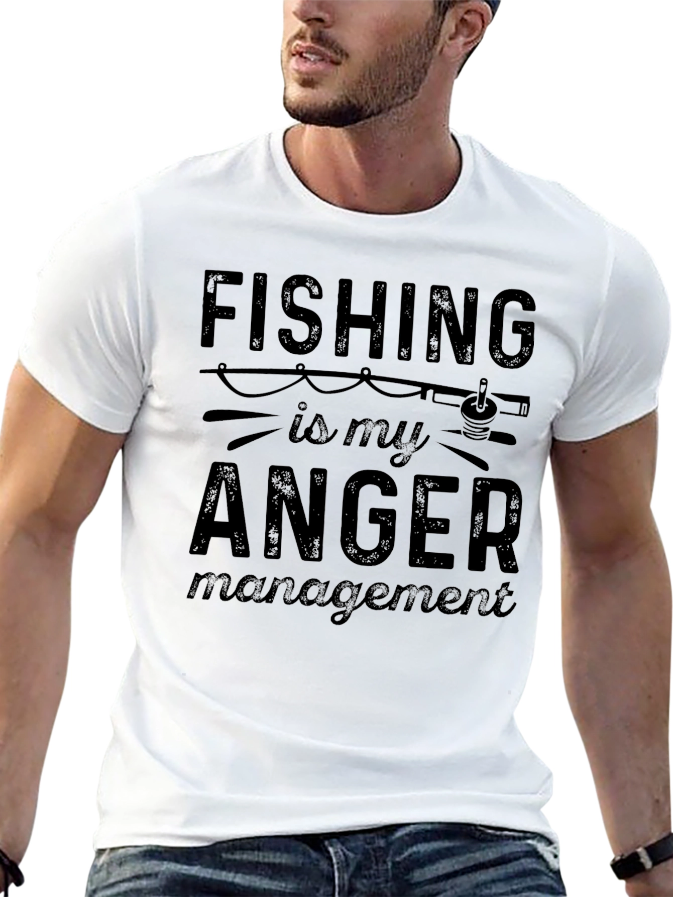Fishing is My Anger Management T-Shirt