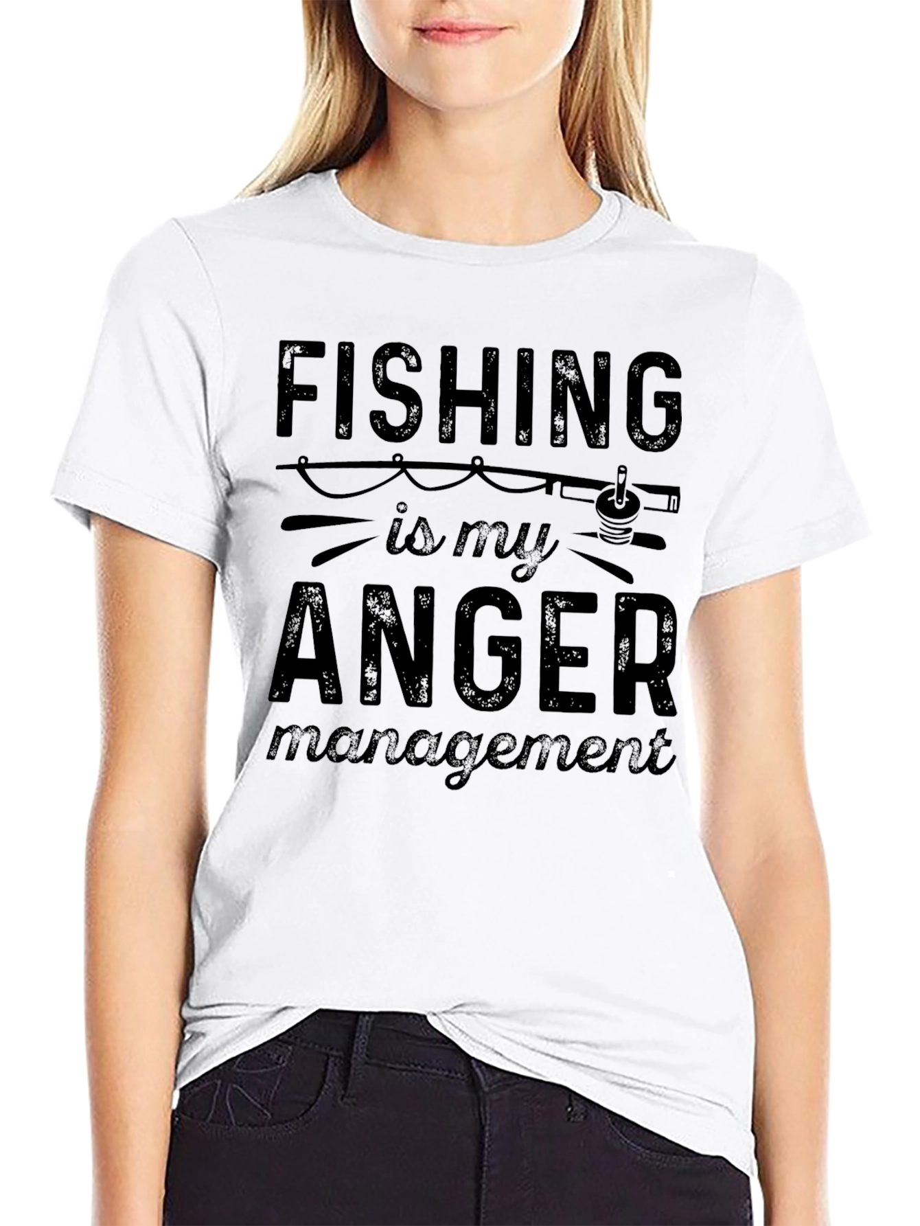 Fishing is My Anger Management T-Shirt