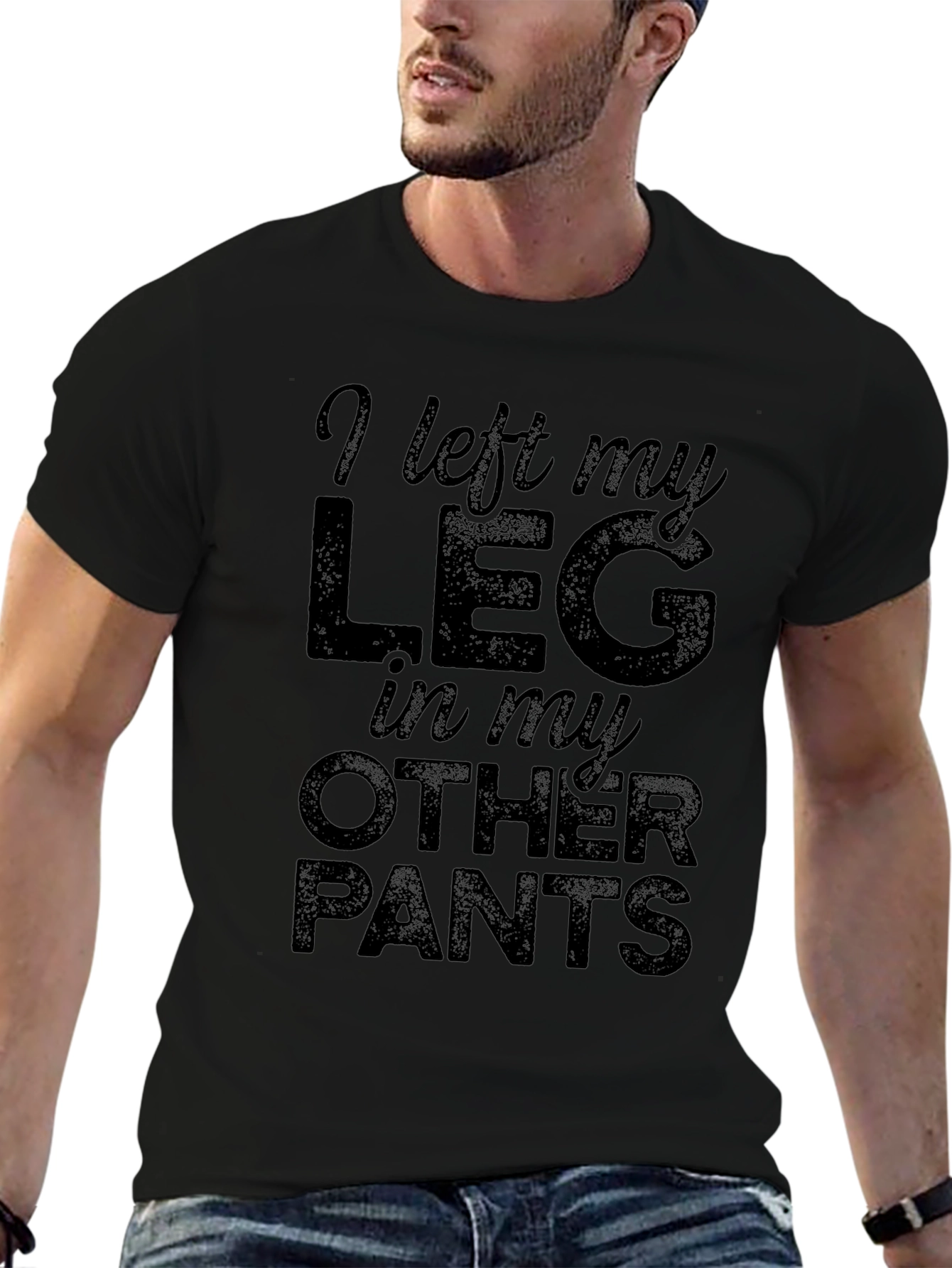 Funny Leg in Other Pants T-Shirt