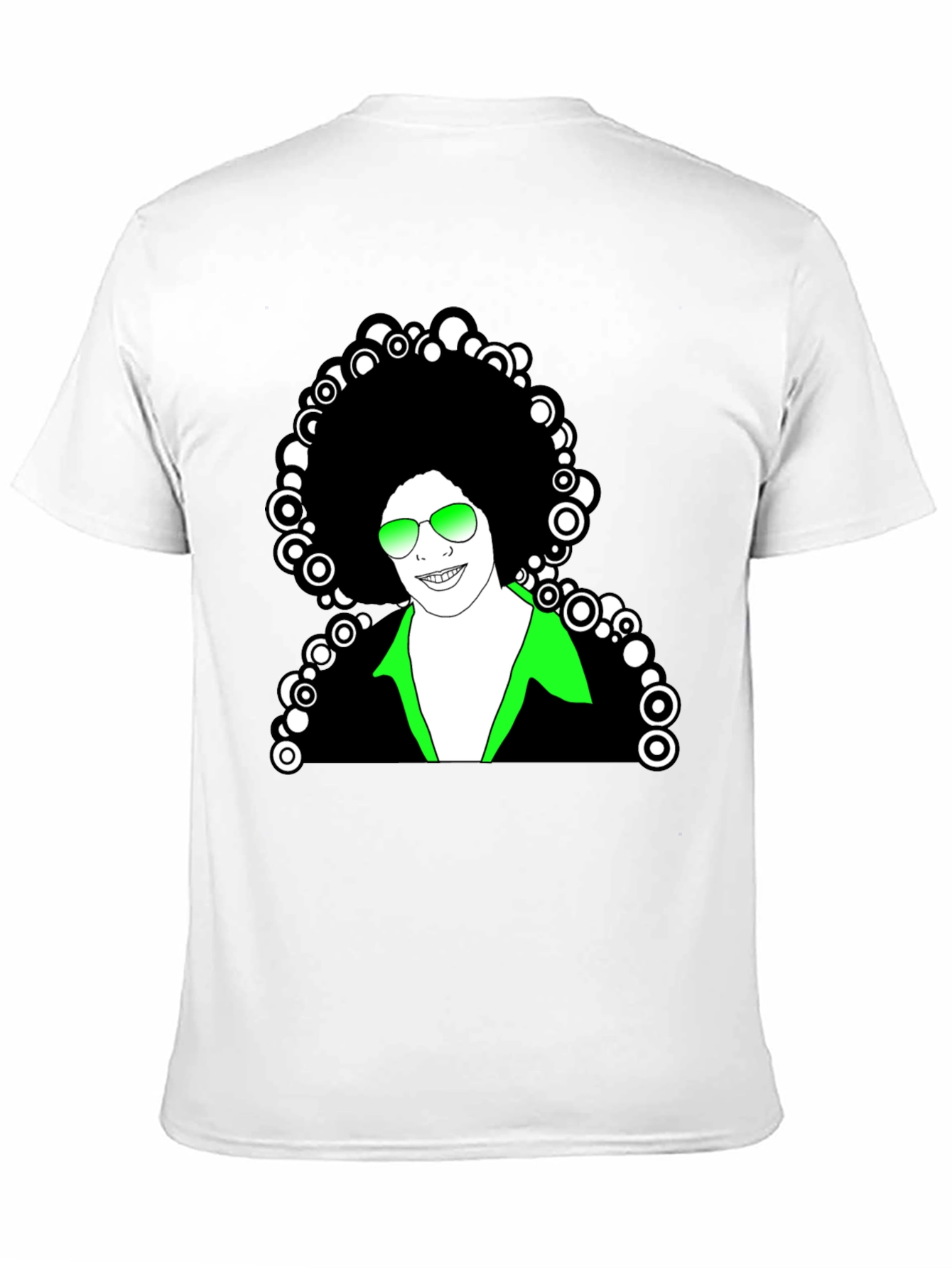 Retro Afro Man Graphic Tee