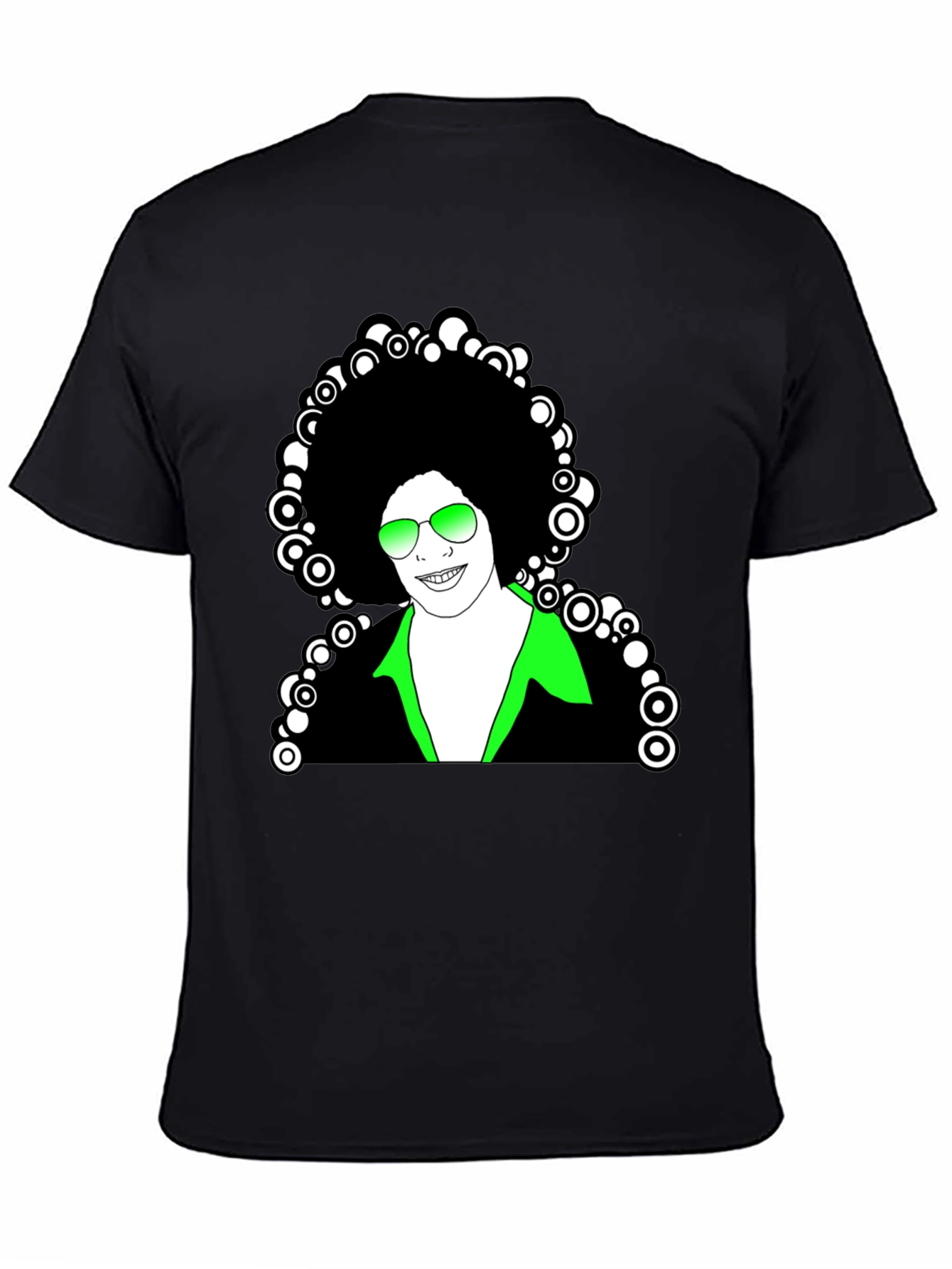 Retro Afro Man Graphic Tee