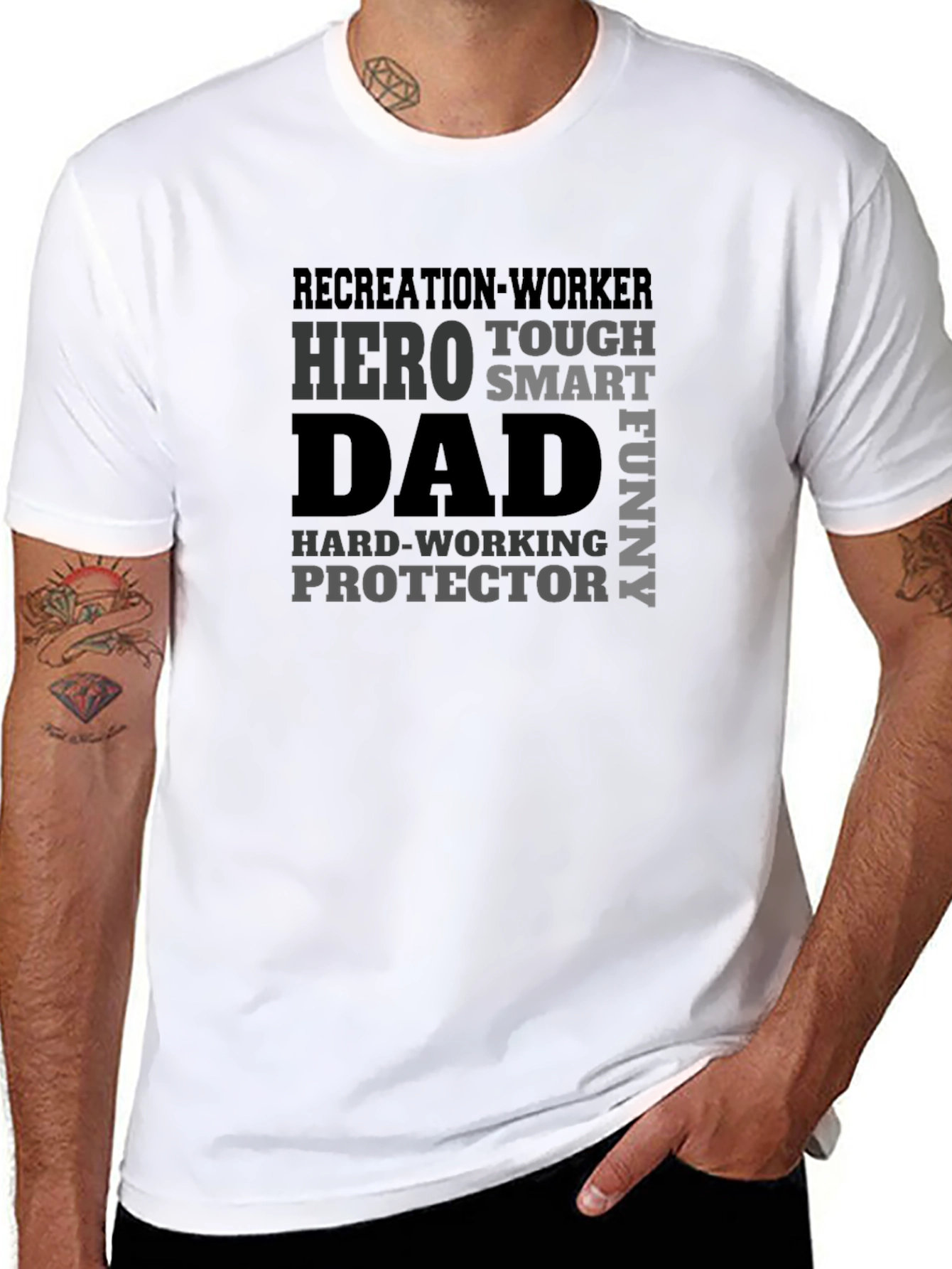 Dad Hero T-Shirt - Fathers Day Gift Idea