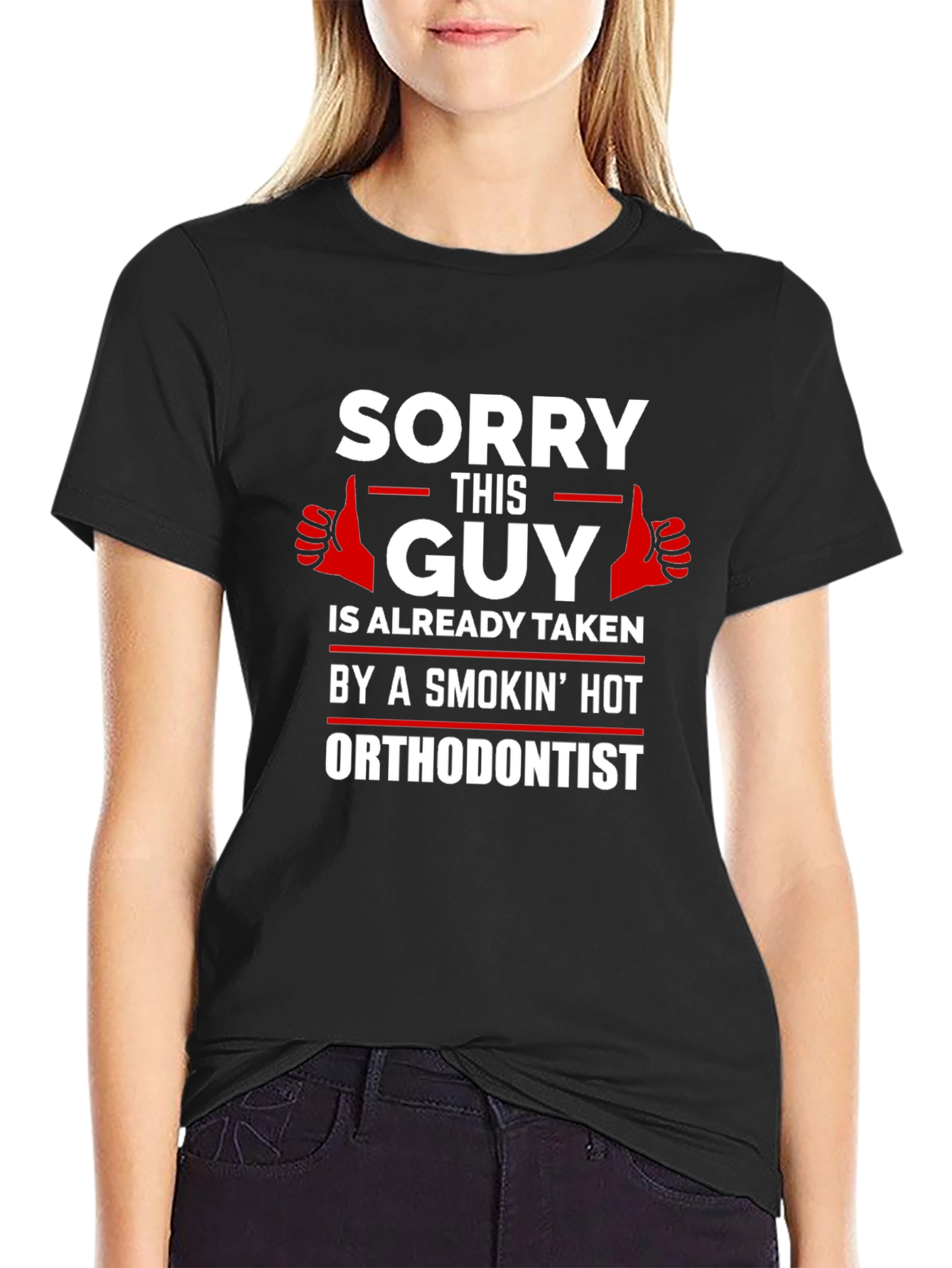 Sorry This Guy is Taken Orthodontist T-Shirt