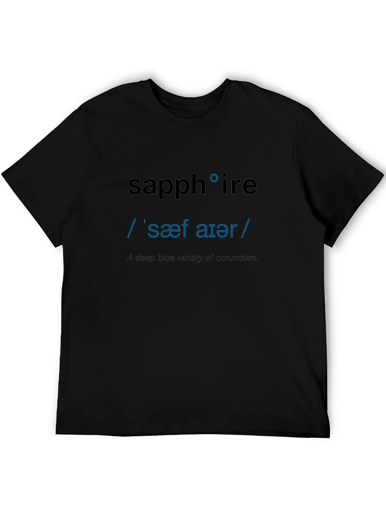 Sapphire Definition Graphic T-Shirt