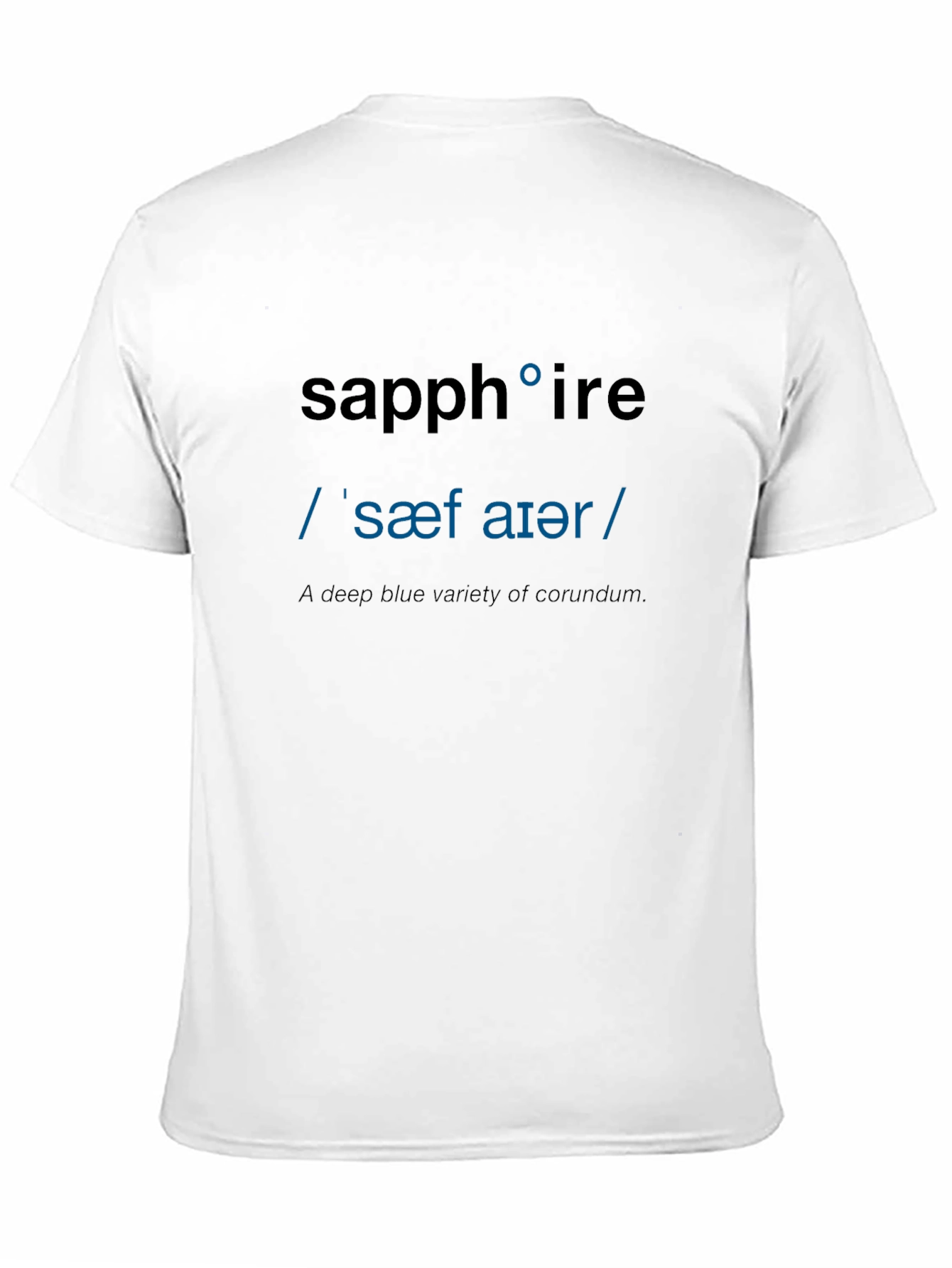 Sapphire Definition Graphic T-Shirt