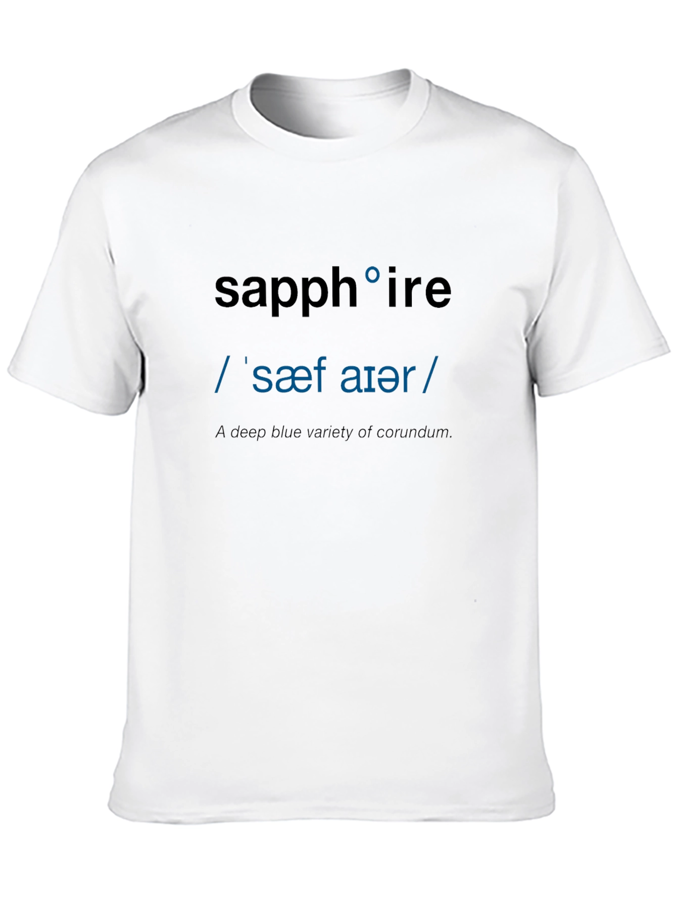 Sapphire Definition Graphic T-Shirt