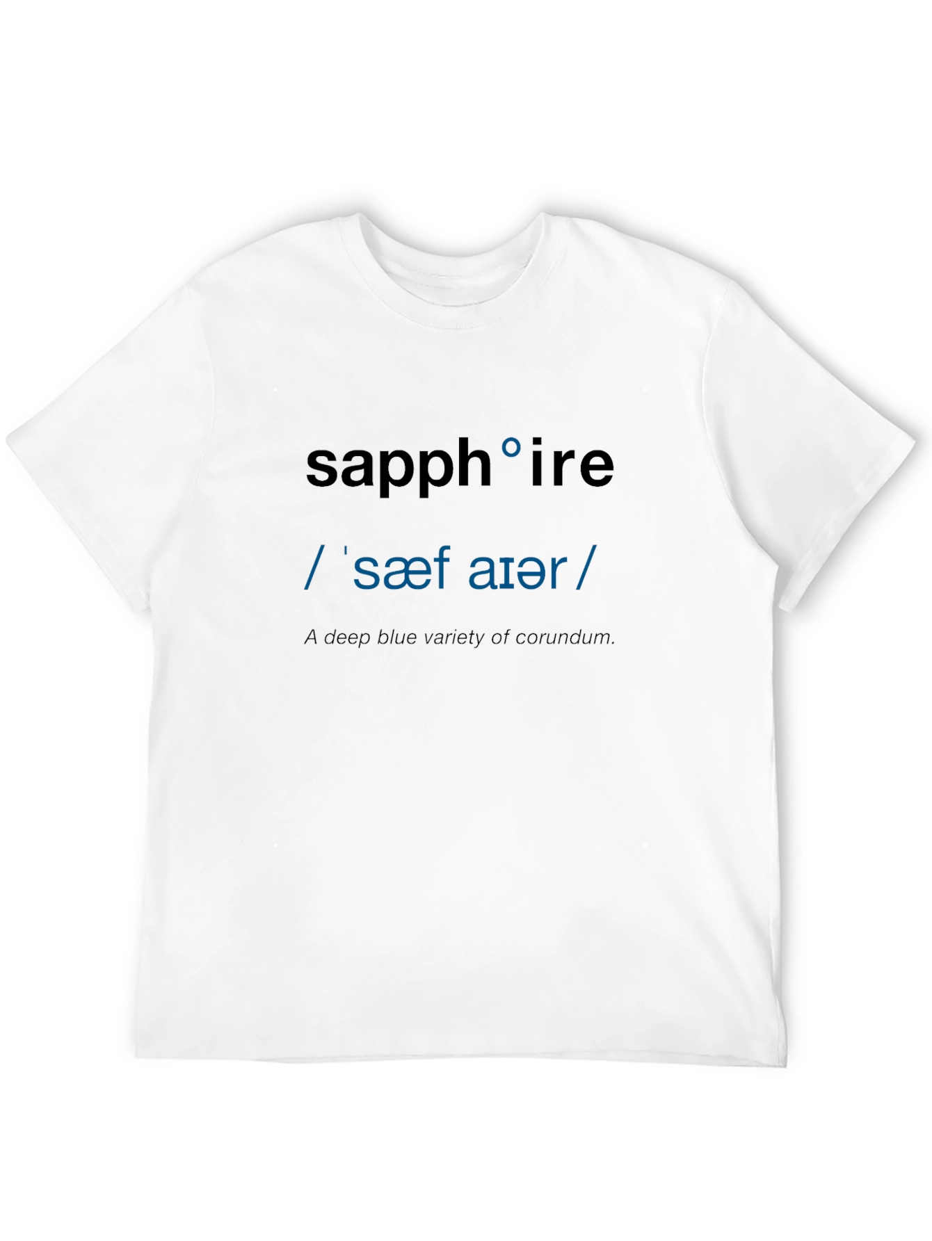 Sapphire Definition Graphic T-Shirt