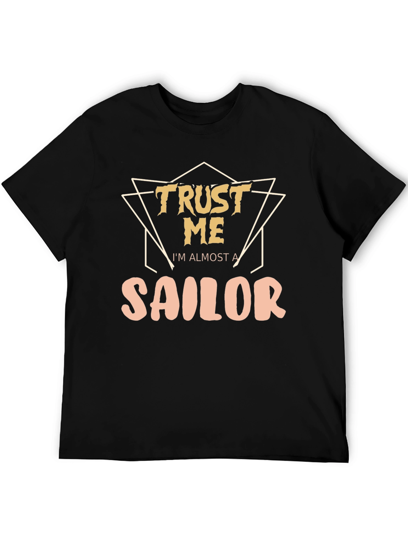 Trust Me Sailor T-Shirt | Black