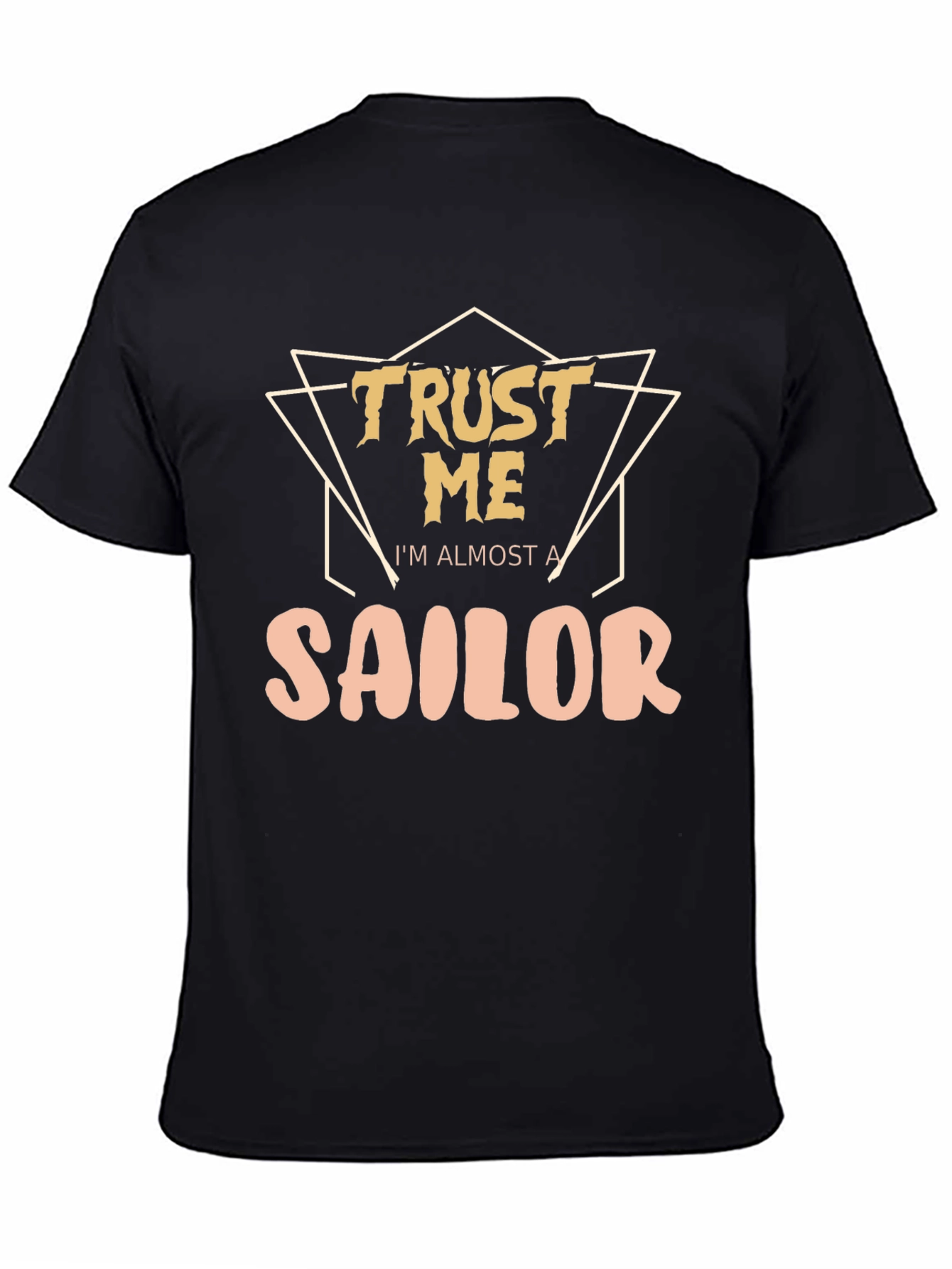 Trust Me Sailor T-Shirt | Black