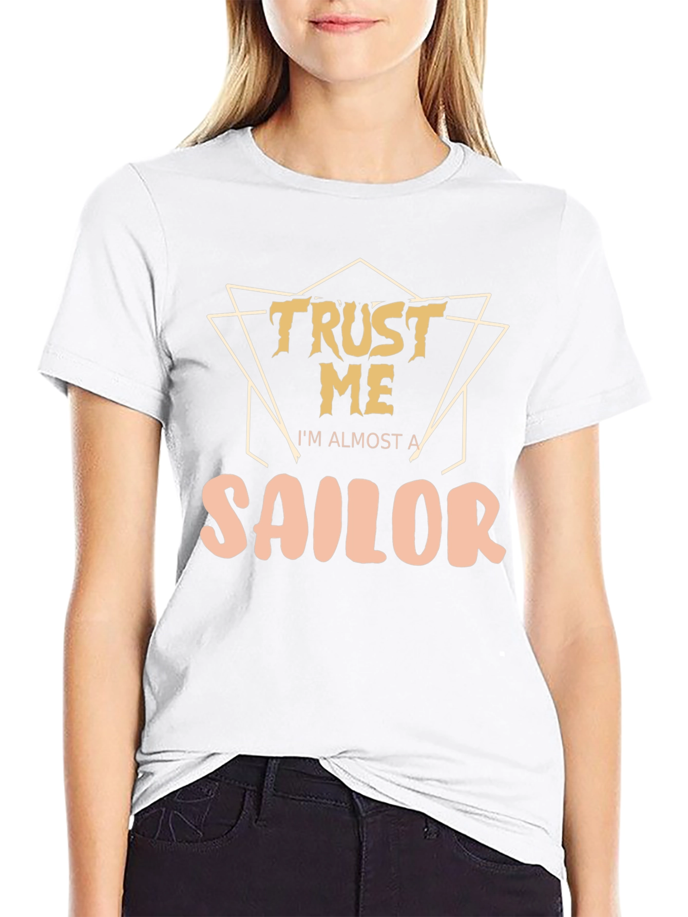 Trust Me Sailor T-Shirt | Black