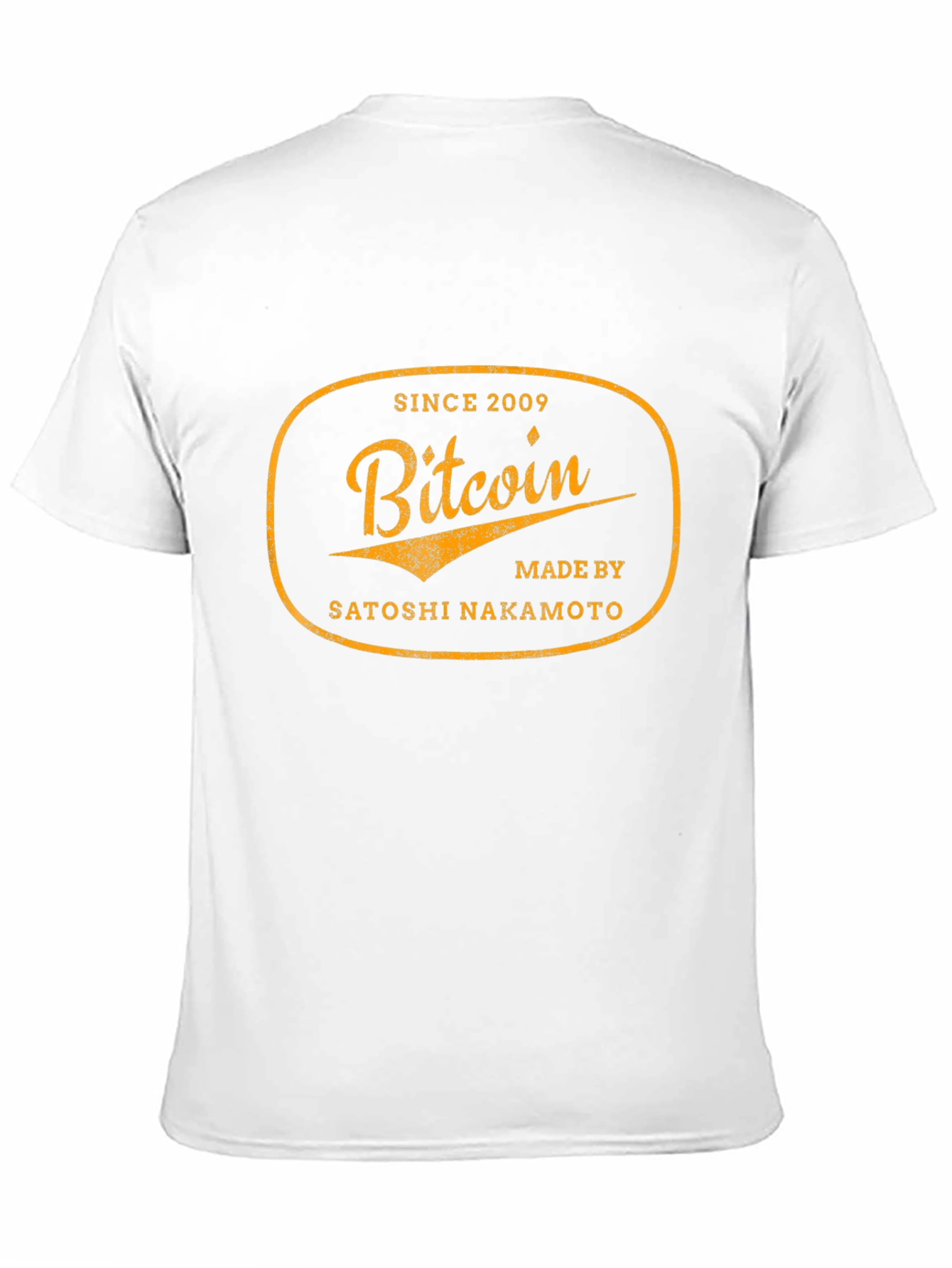 Bitcoin Satoshi Nakamoto Since 2009 Black T-Shirt