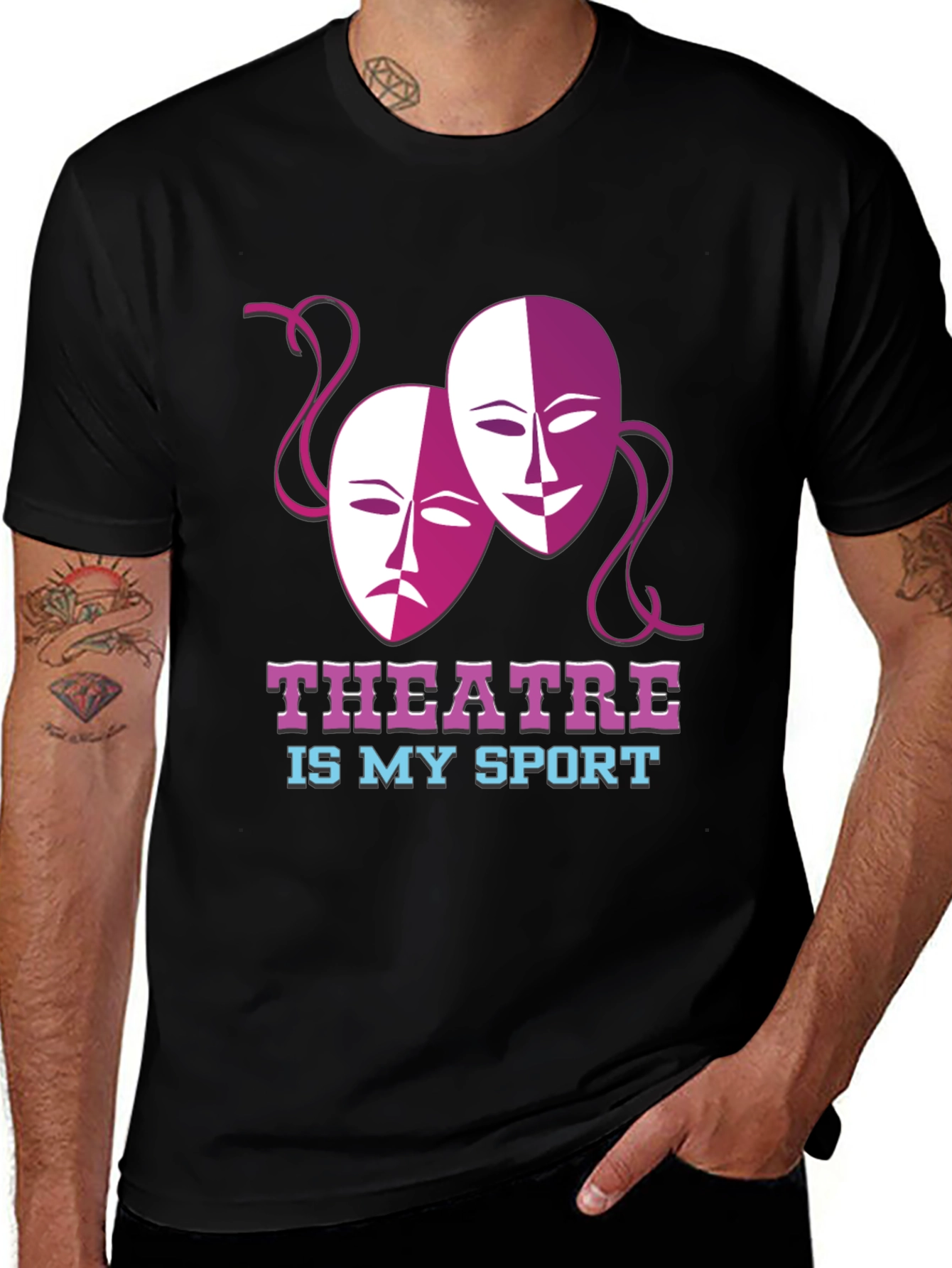 Theatre Is My Sport Graphic T-Shirt