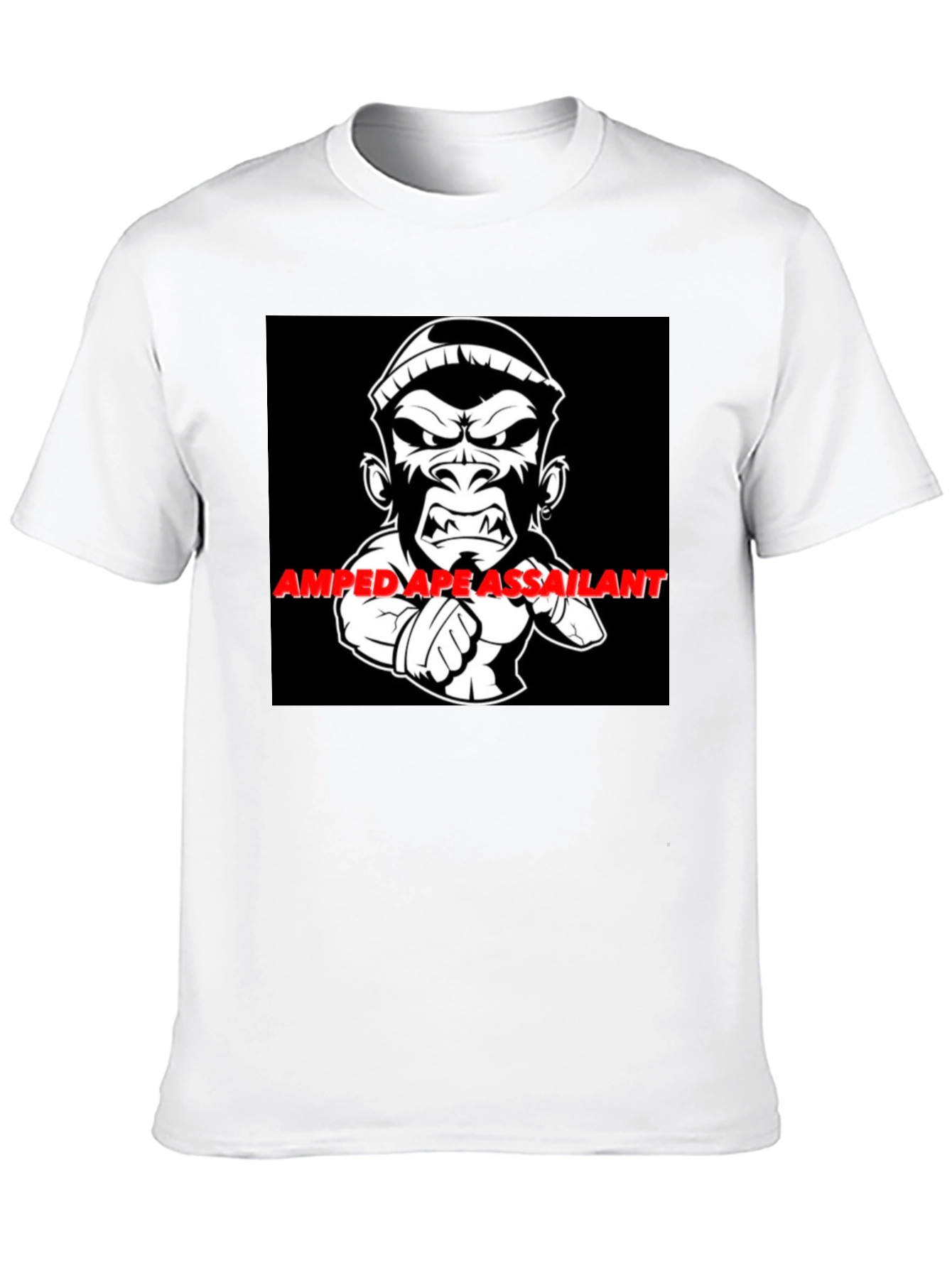 Amped Ape Graphic T-Shirt - Black