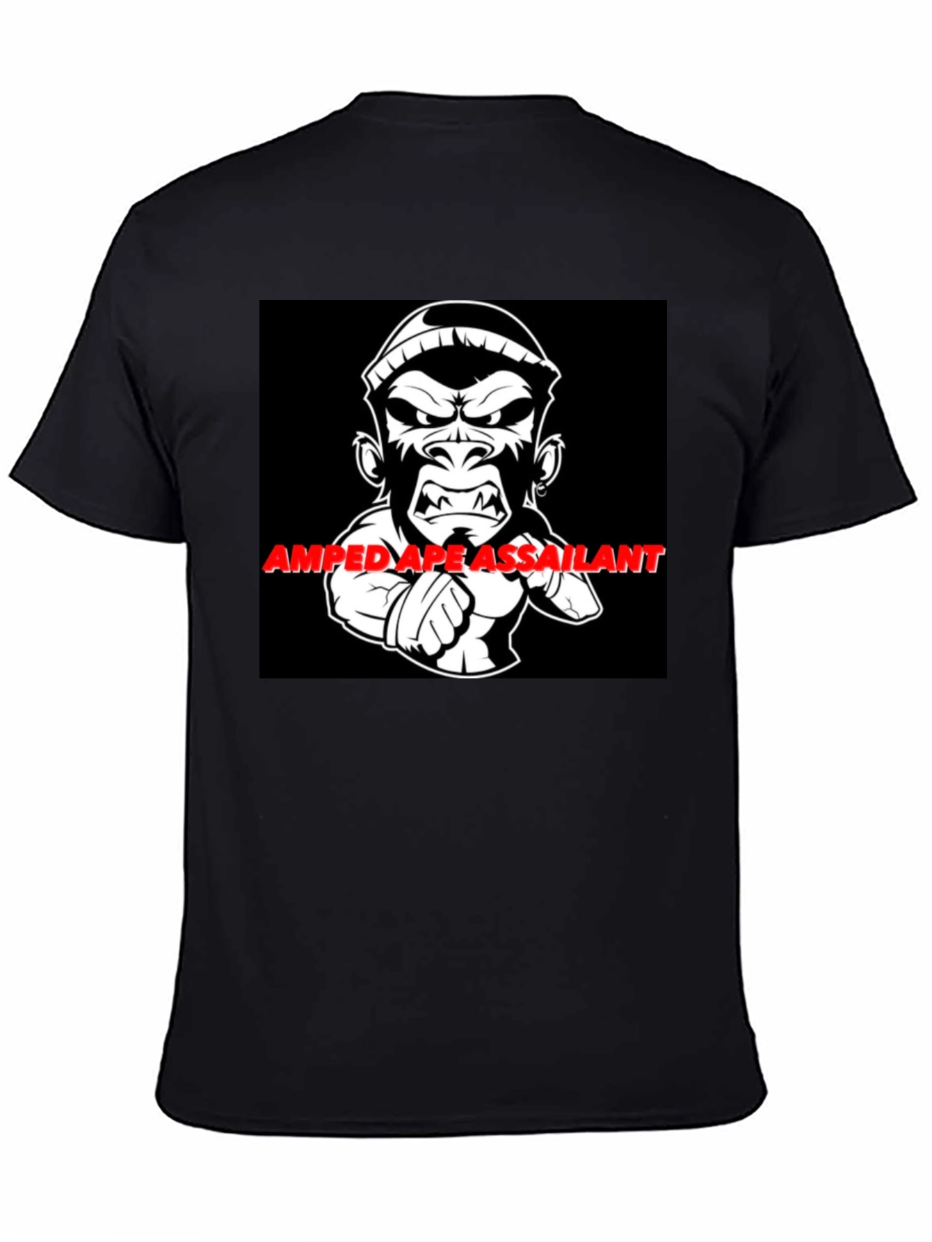Amped Ape Graphic T-Shirt - Black