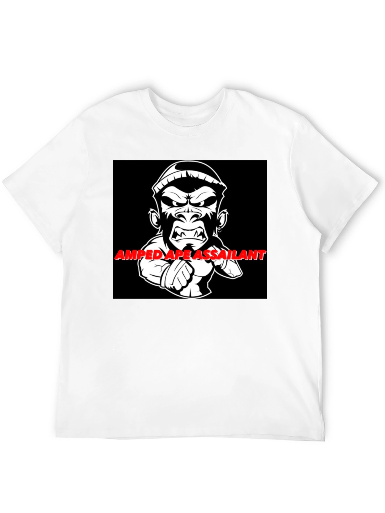 Amped Ape Graphic T-Shirt - Black
